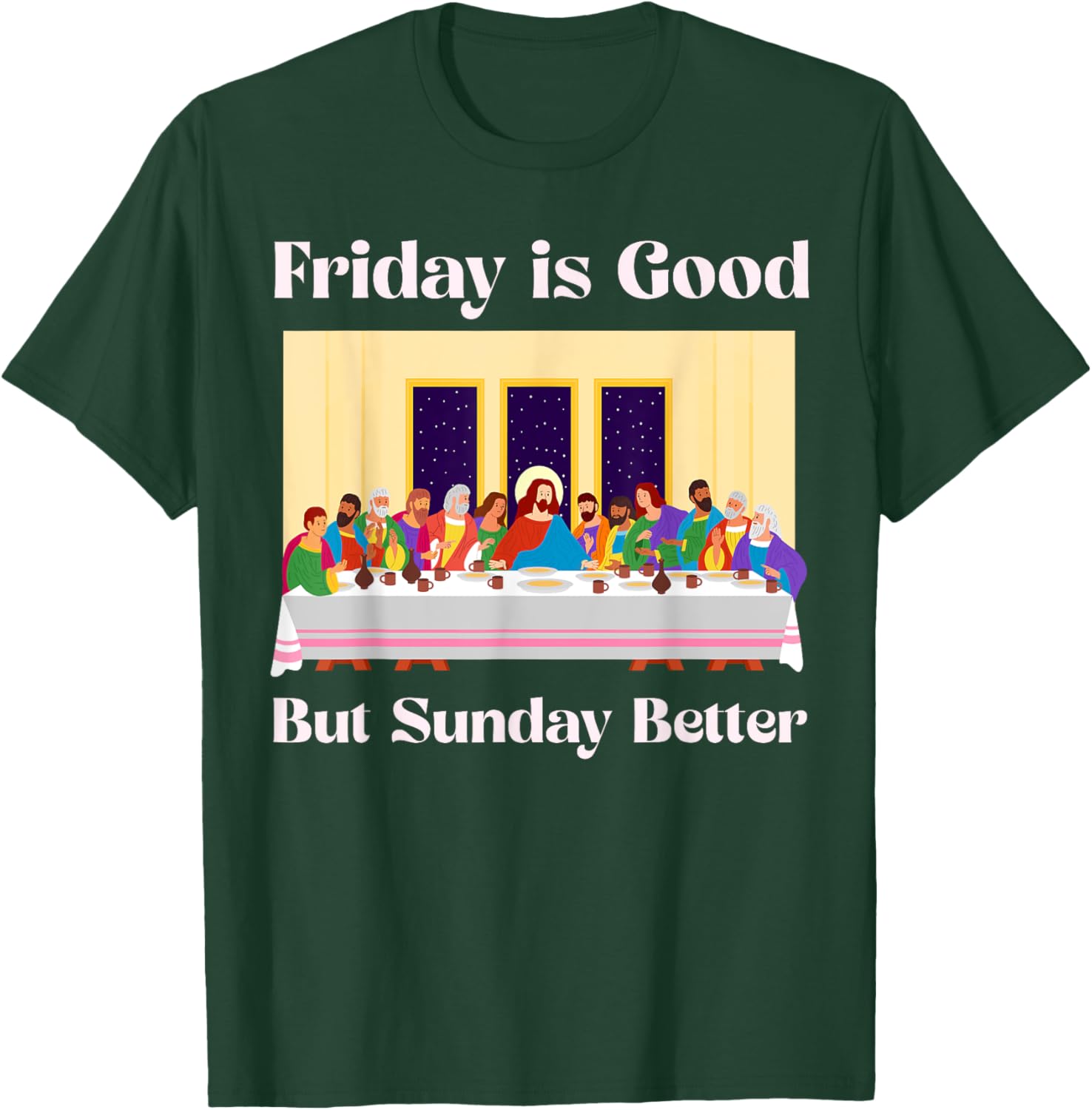Friday is Good But Sunday is Better Easter T-Shirt for Christians - 11