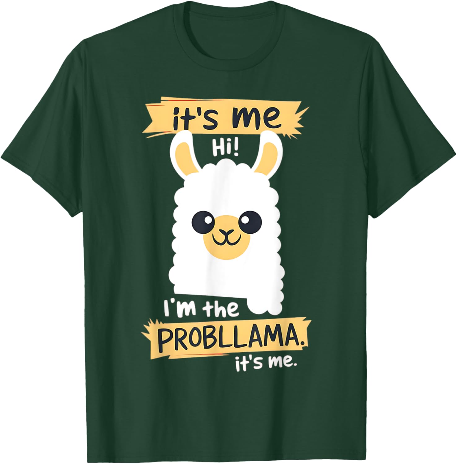 Funny Probllama Llama Pun T-Shirt for Animal Lovers and Humor Fans - 16