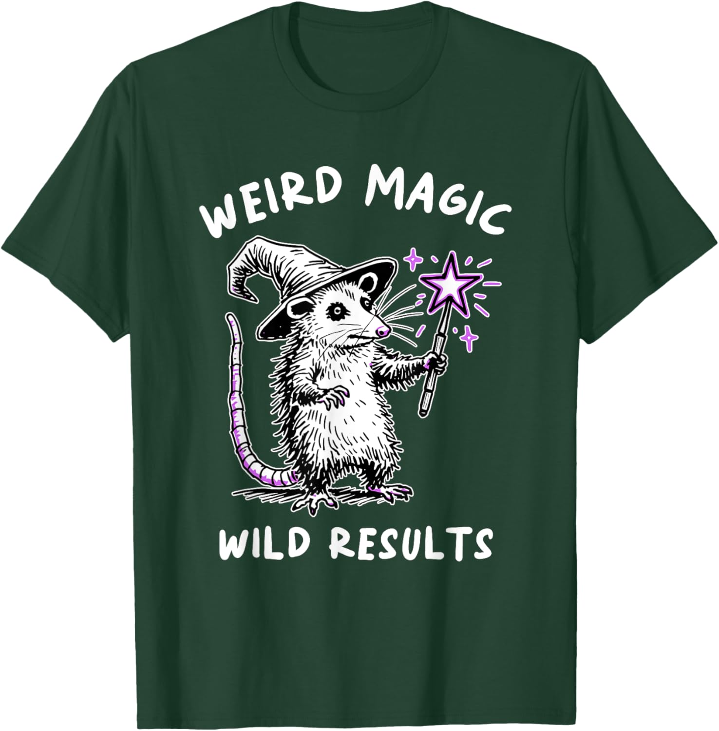 Funny Weird Magic Wild Results T-Shirt for Unique Style Lovers - 19