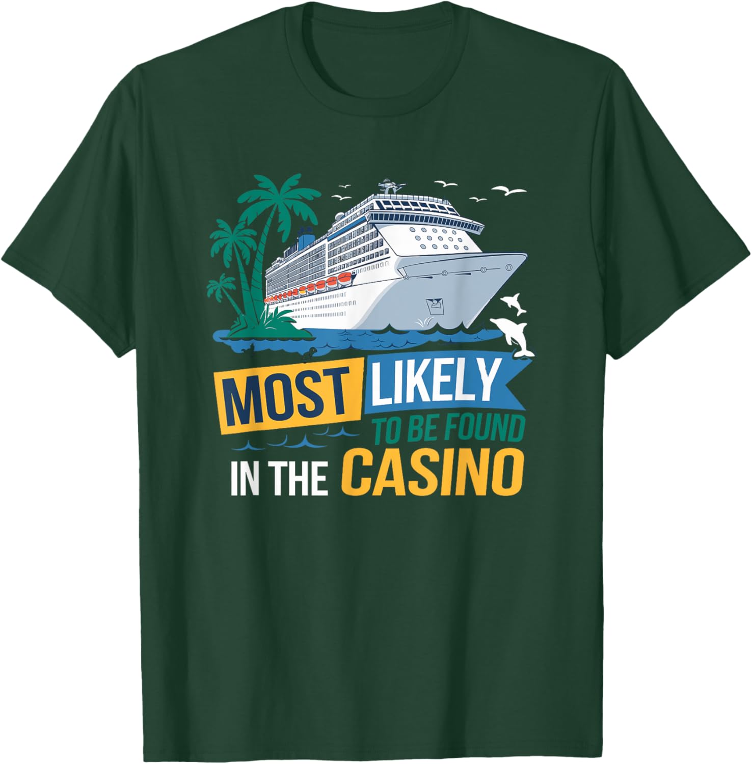 Casino Cruise Family Matching T-Shirts for Fun and Stylish Memories - 17
