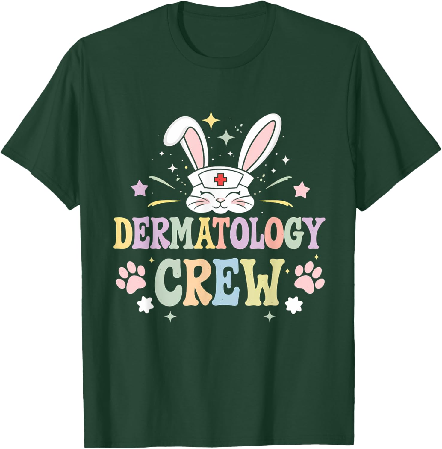 Funny Dermatologist Bunny Ear Easter T-Shirt for Cute Spring Style - 12