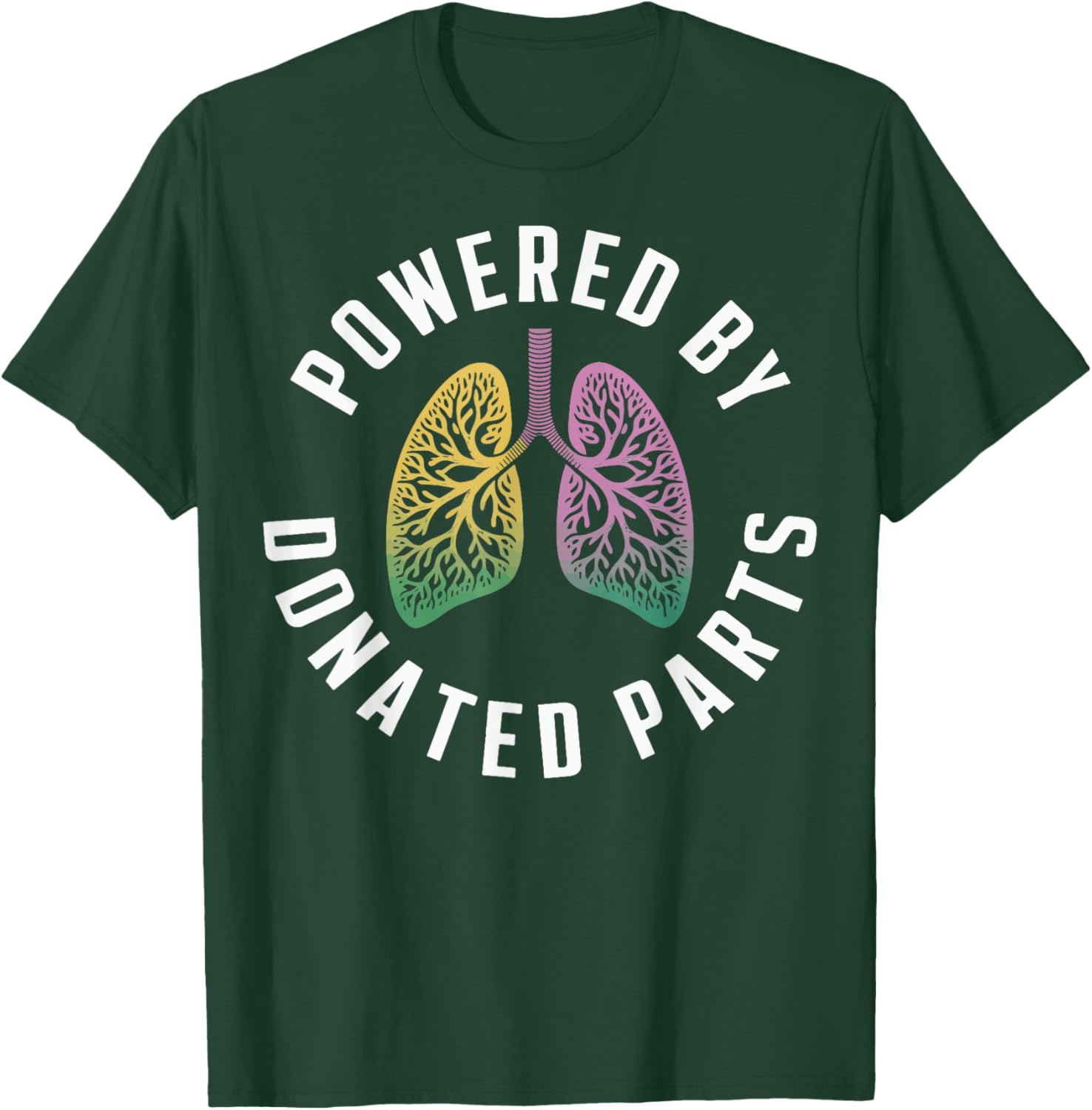 Powered By Donated Parts T-Shirt for Unique Fashion and Comfort - 7