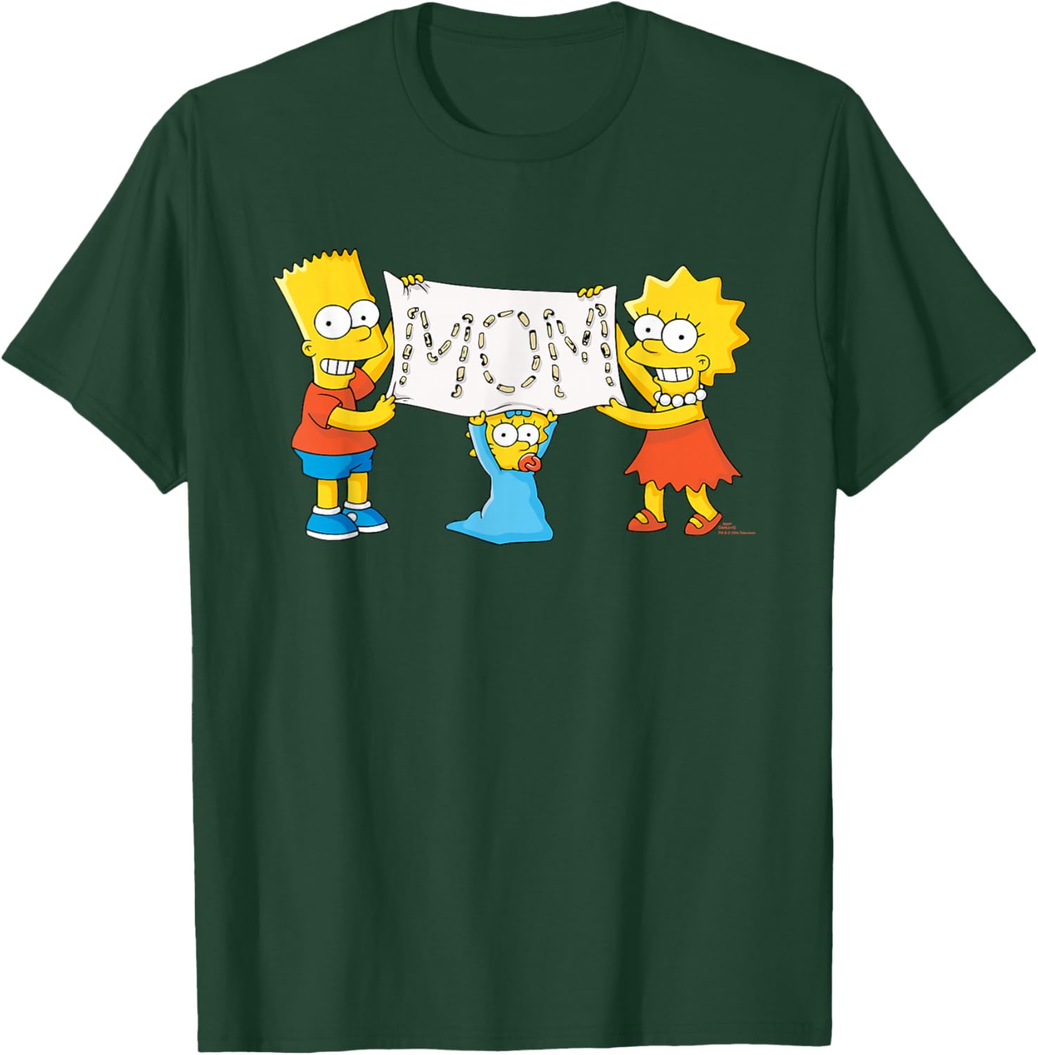 The Simpsons Macaroni Art T-Shirt Perfect Mother's Day Birthday Gift - 19