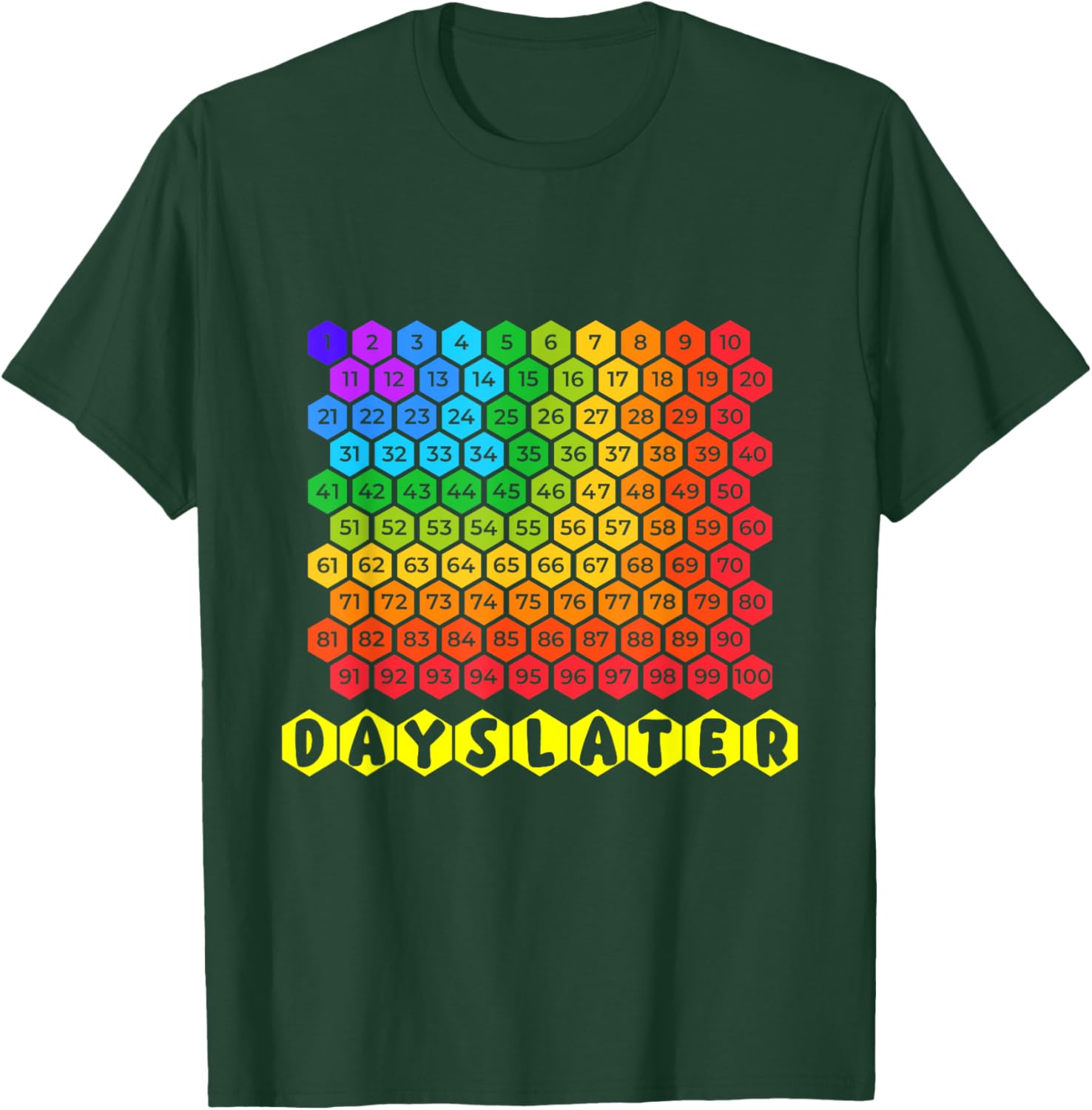 Celebrate 100 Days of School with Our Fun Teacher and Student T-Shirt - 10