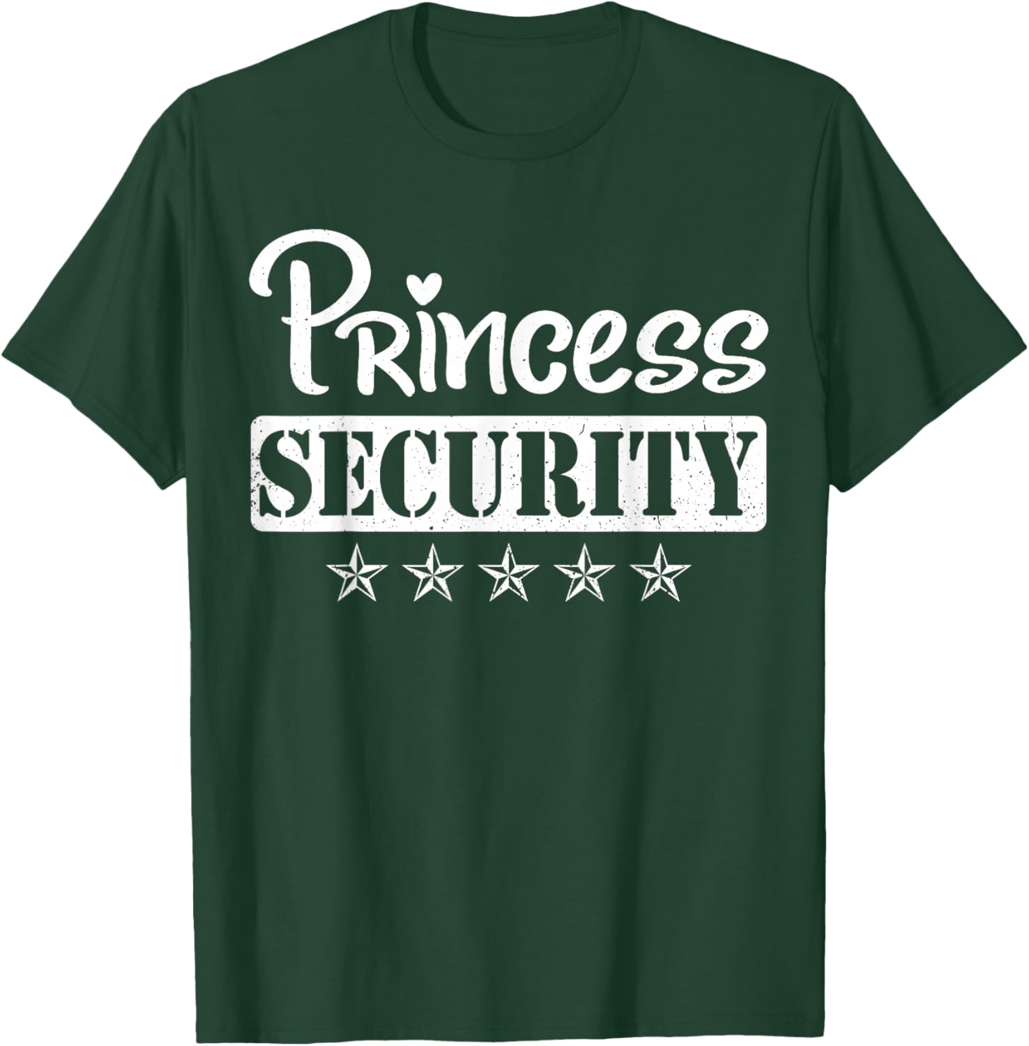 Princess Security Protection Birthday T-Shirt for Men and Brothers - 12