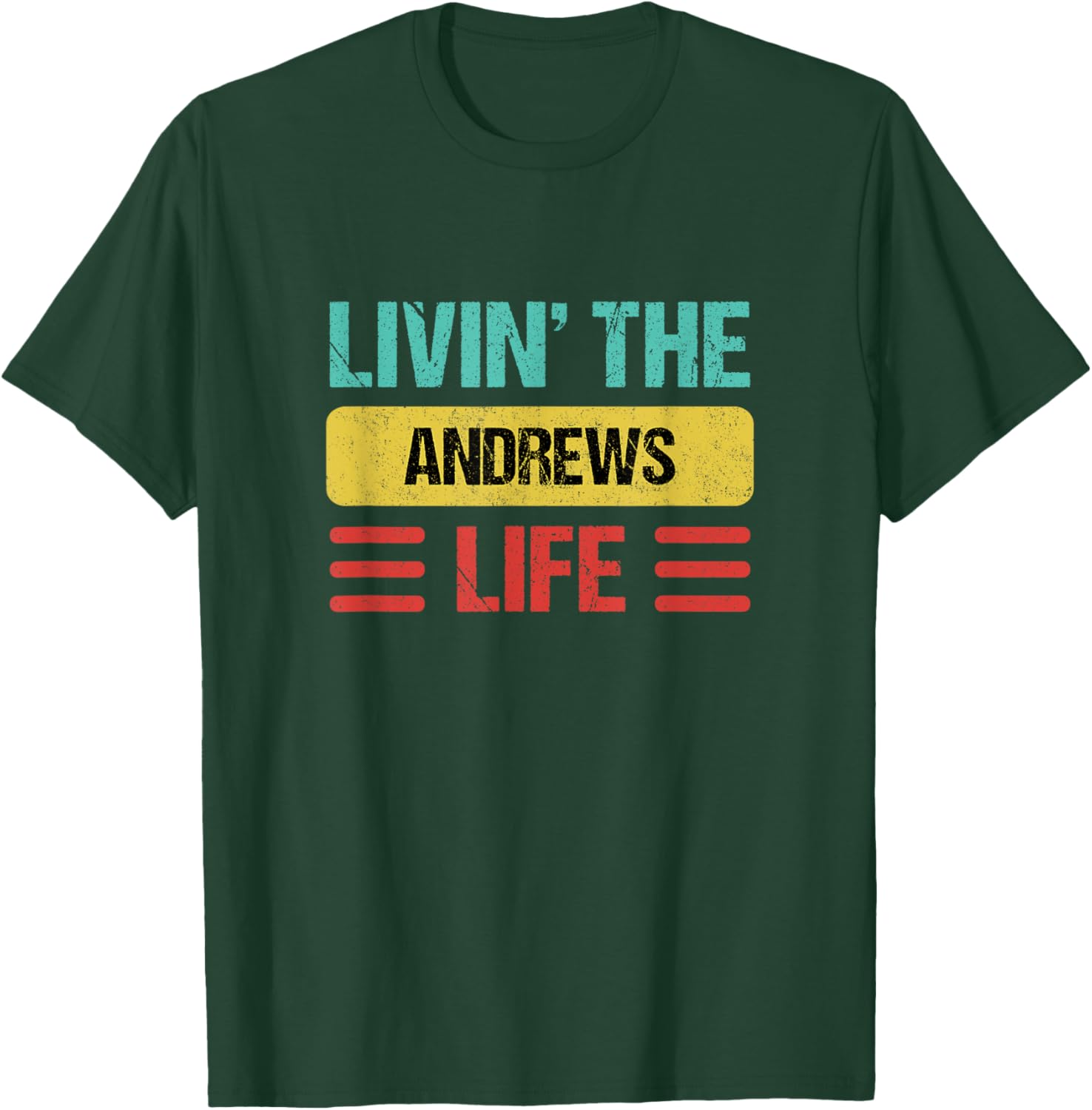 Personalized Andrews Name T-Shirt for Cool Casual Style and Fun - 25