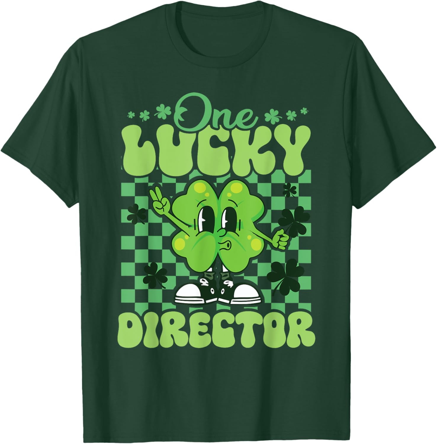 One Lucky Director T-Shirt for Fun and Trendy Casual Outfits - 2