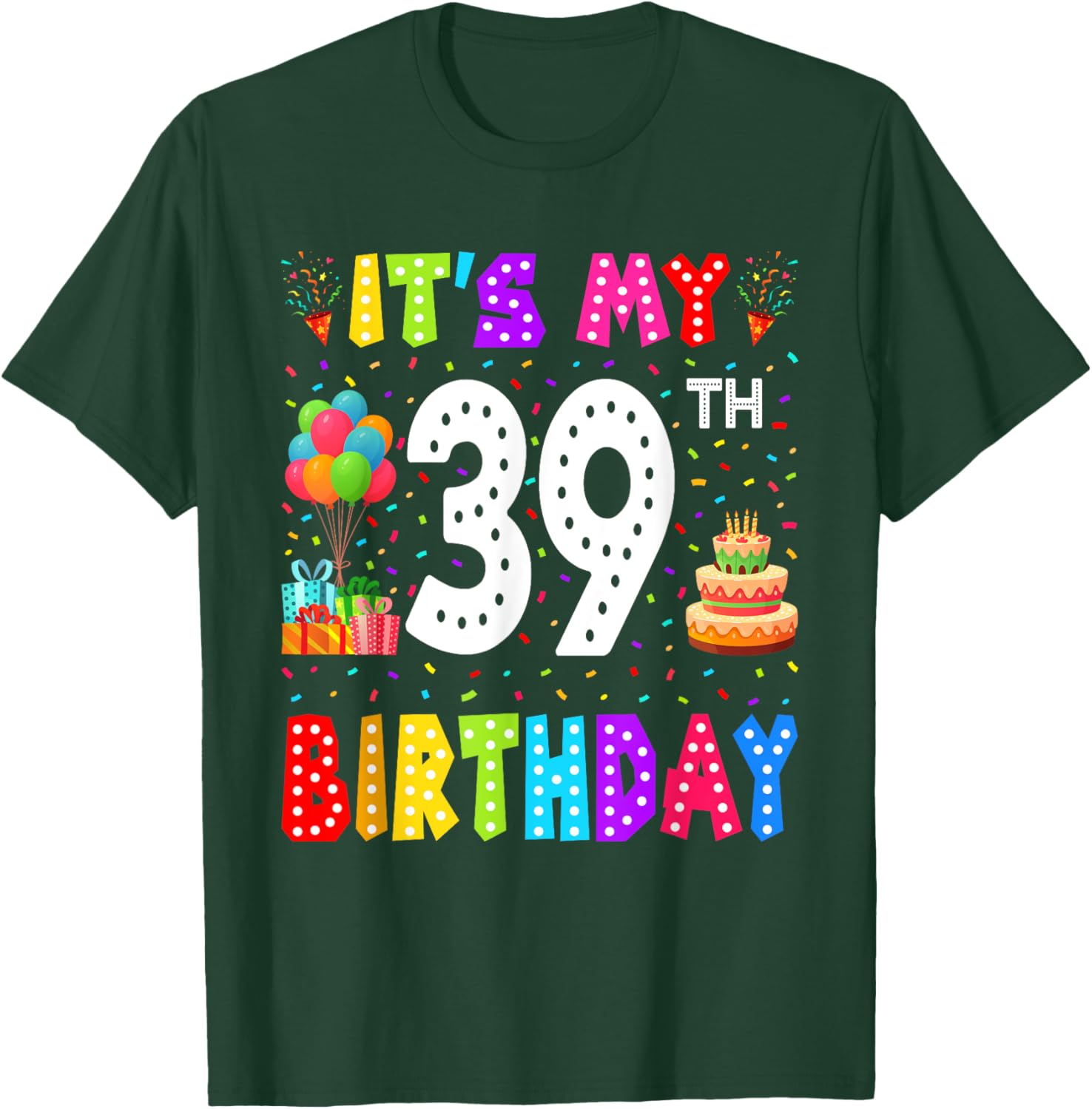 Funny 39th Birthday T-Shirt for Men and Women - Perfect Gift Idea - 16