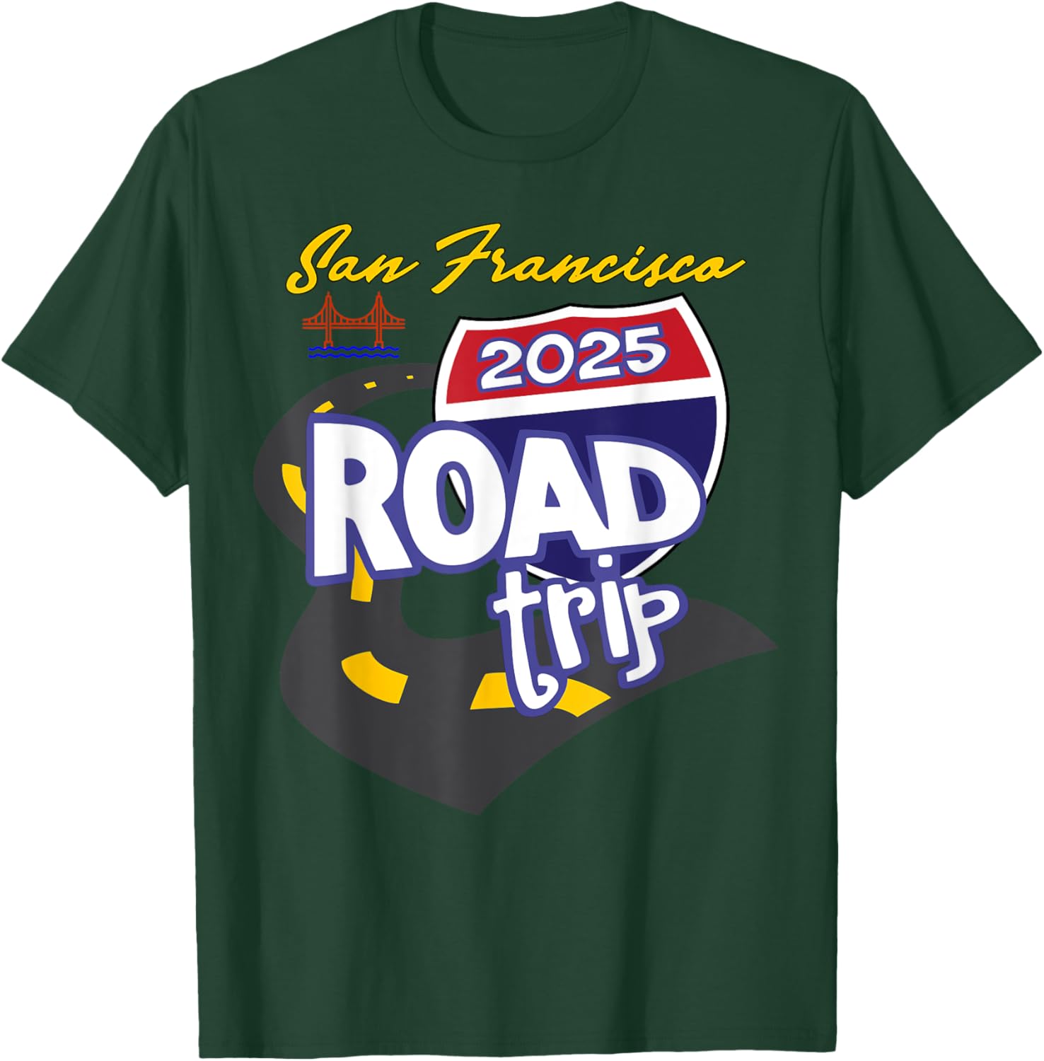 2025 San Francisco Road Trip T-Shirt for Travel Lovers and Adventurers - 14