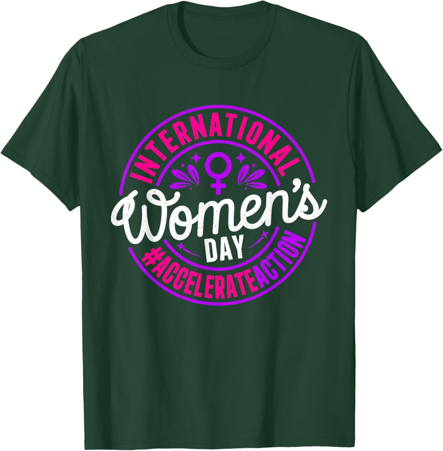 International Women's Day 2025 Accelerate Action T-Shirt for Women - 16