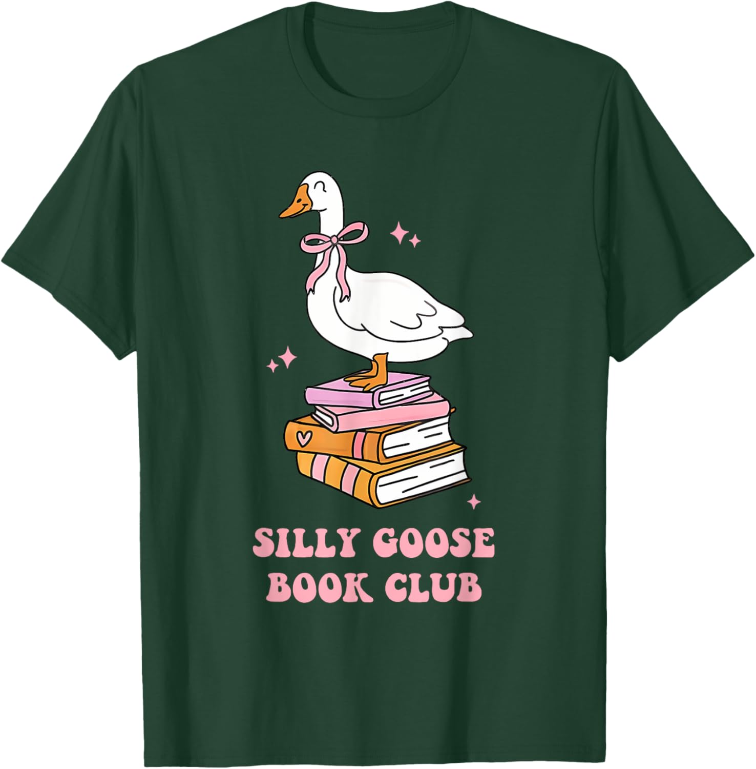 Silly Goose Book Club Funny T-Shirt for Book Lovers and Readers - 9