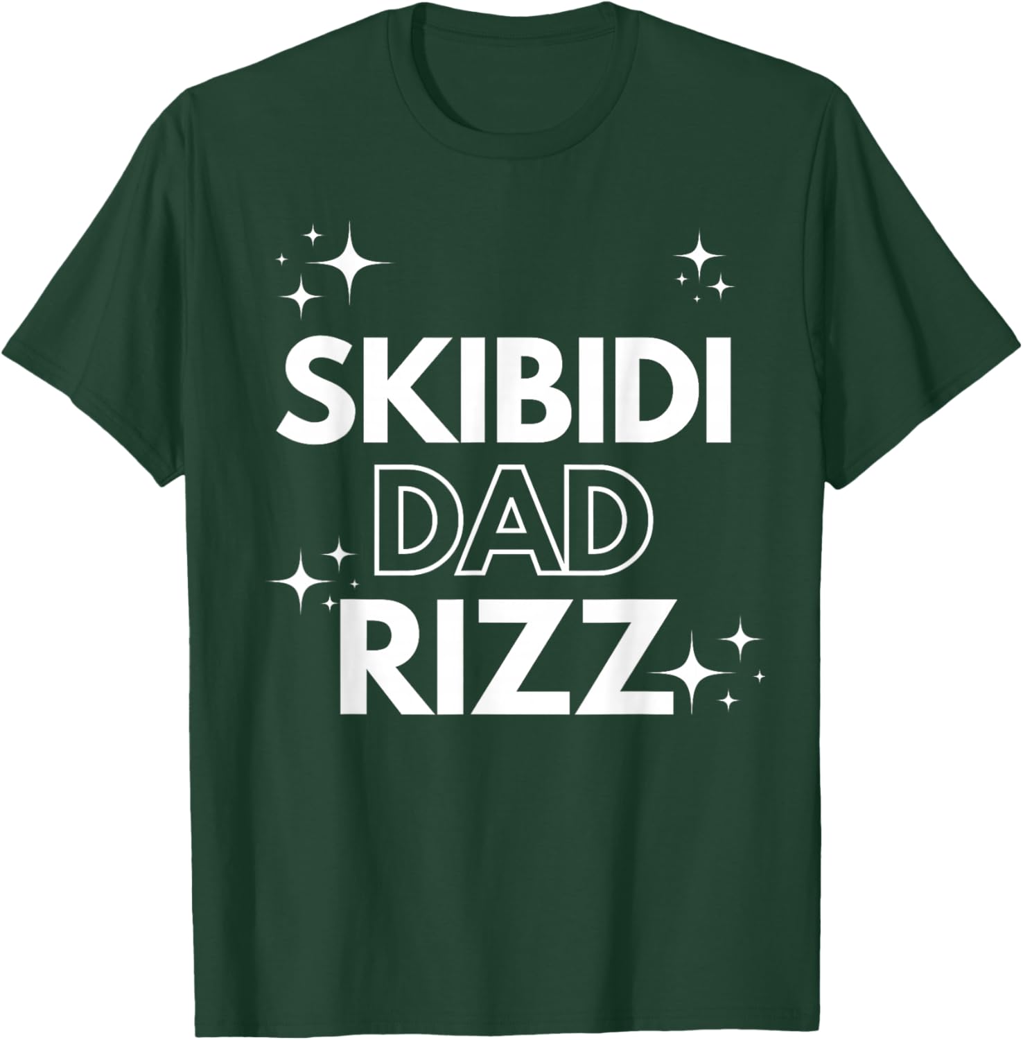 Funny Father's Day Skibidi Dad Rizz T-Shirt for Middle School Dads - 10