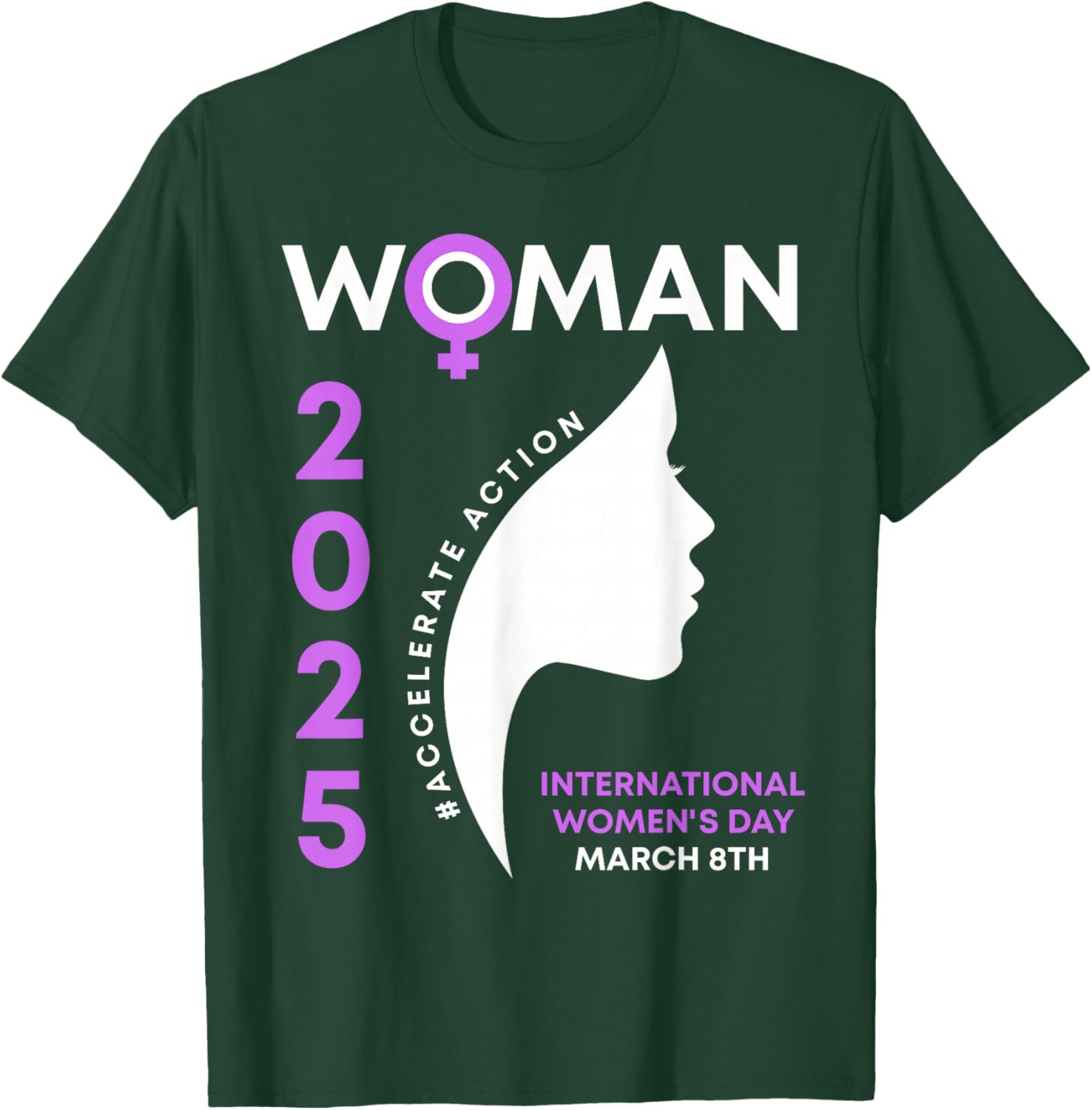 International Women's Day 2025 Action T-Shirt for Empowering Women - 12
