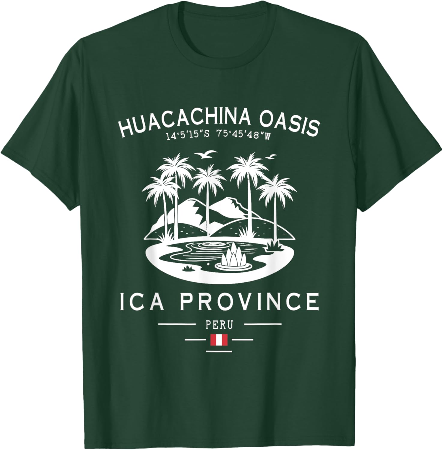 Huacachina Oasis T-Shirt Perfect for Adventure Lovers in the Peruvian Desert - 10