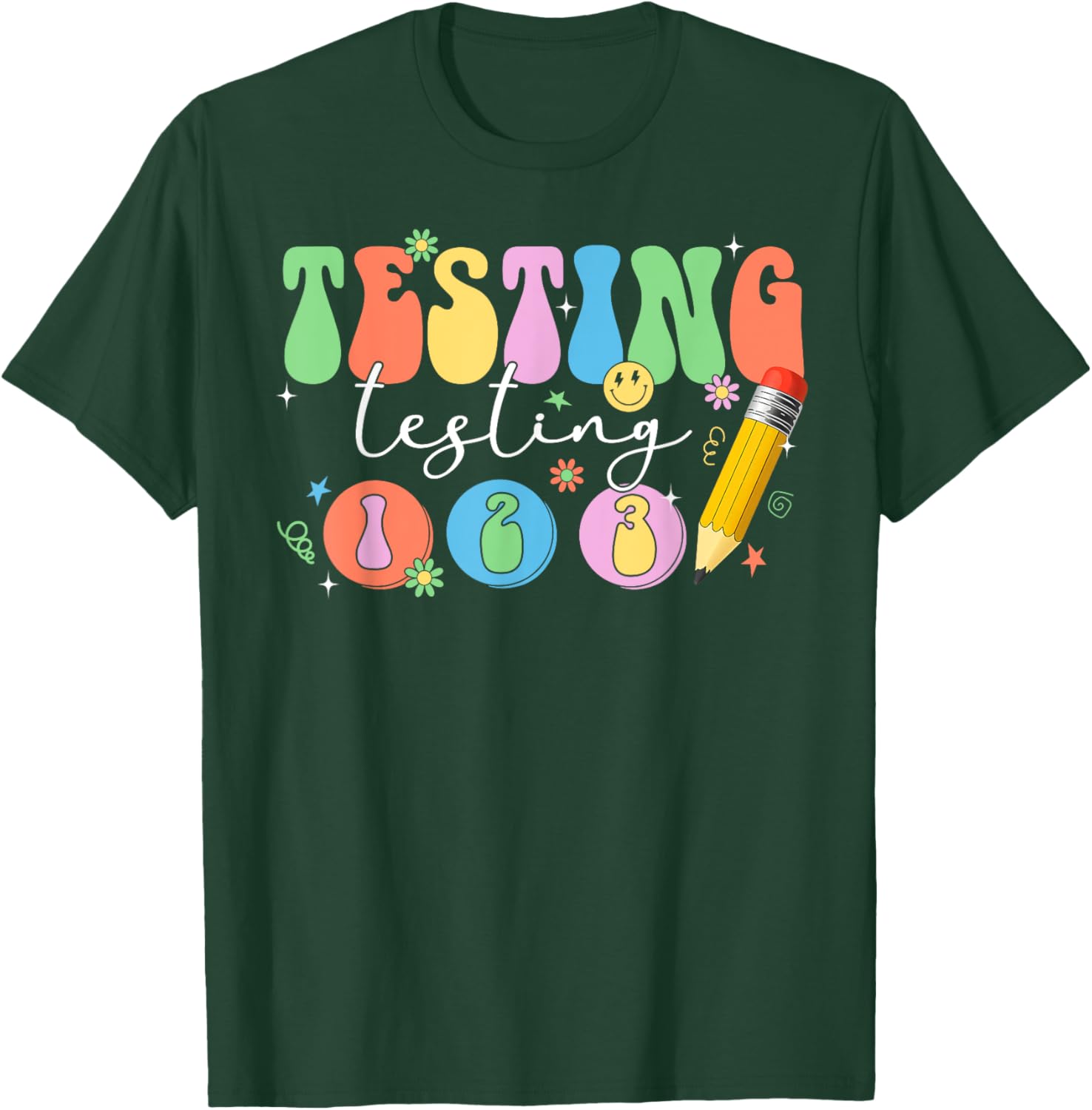 Test Day STAAR Exam Teacher Student T-Shirt for Fun Classroom Spirit - 3
