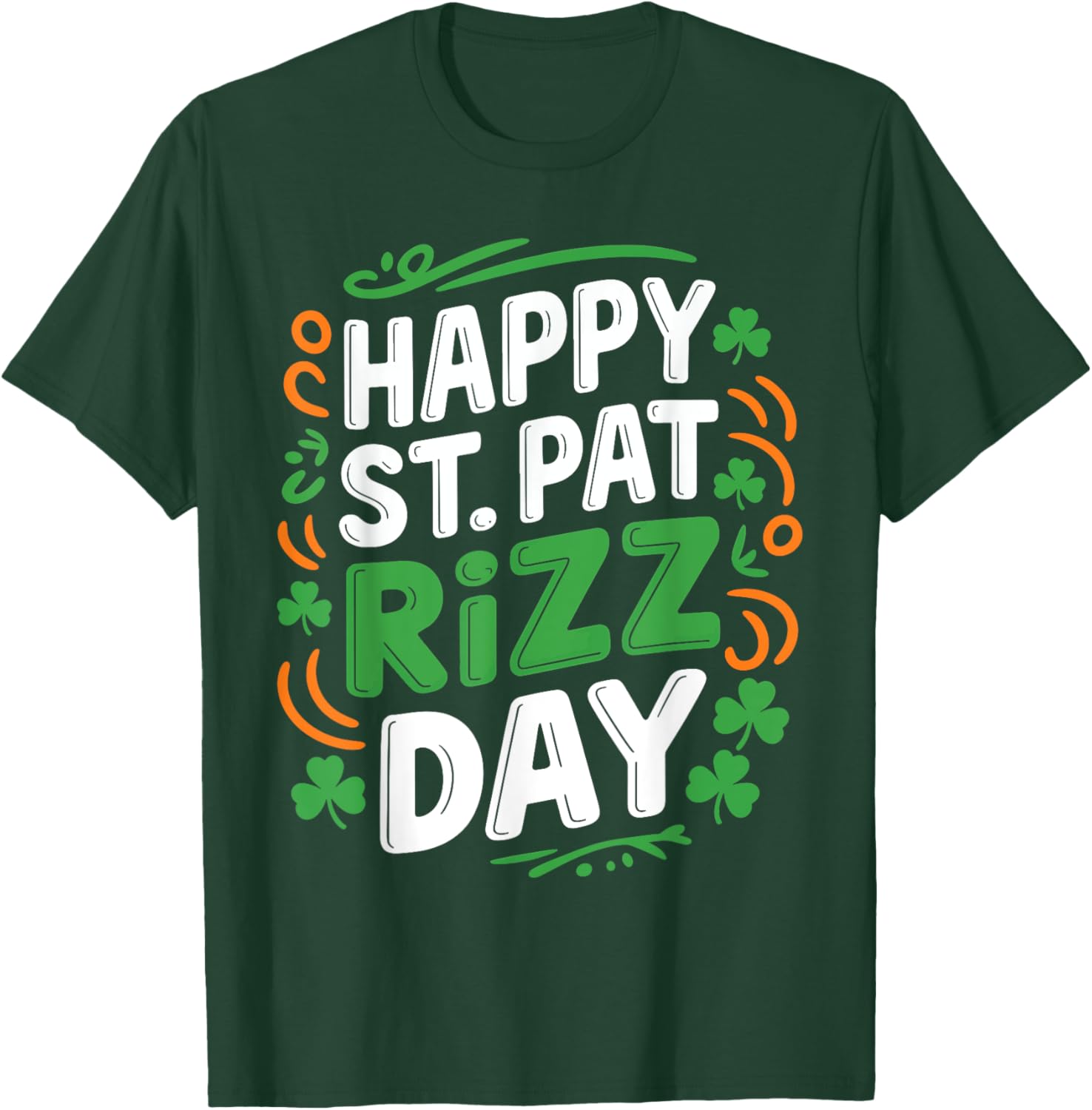 Happy St Pat Rizz Day St Patrick's Day Irish T-Shirt for Celebration - 26