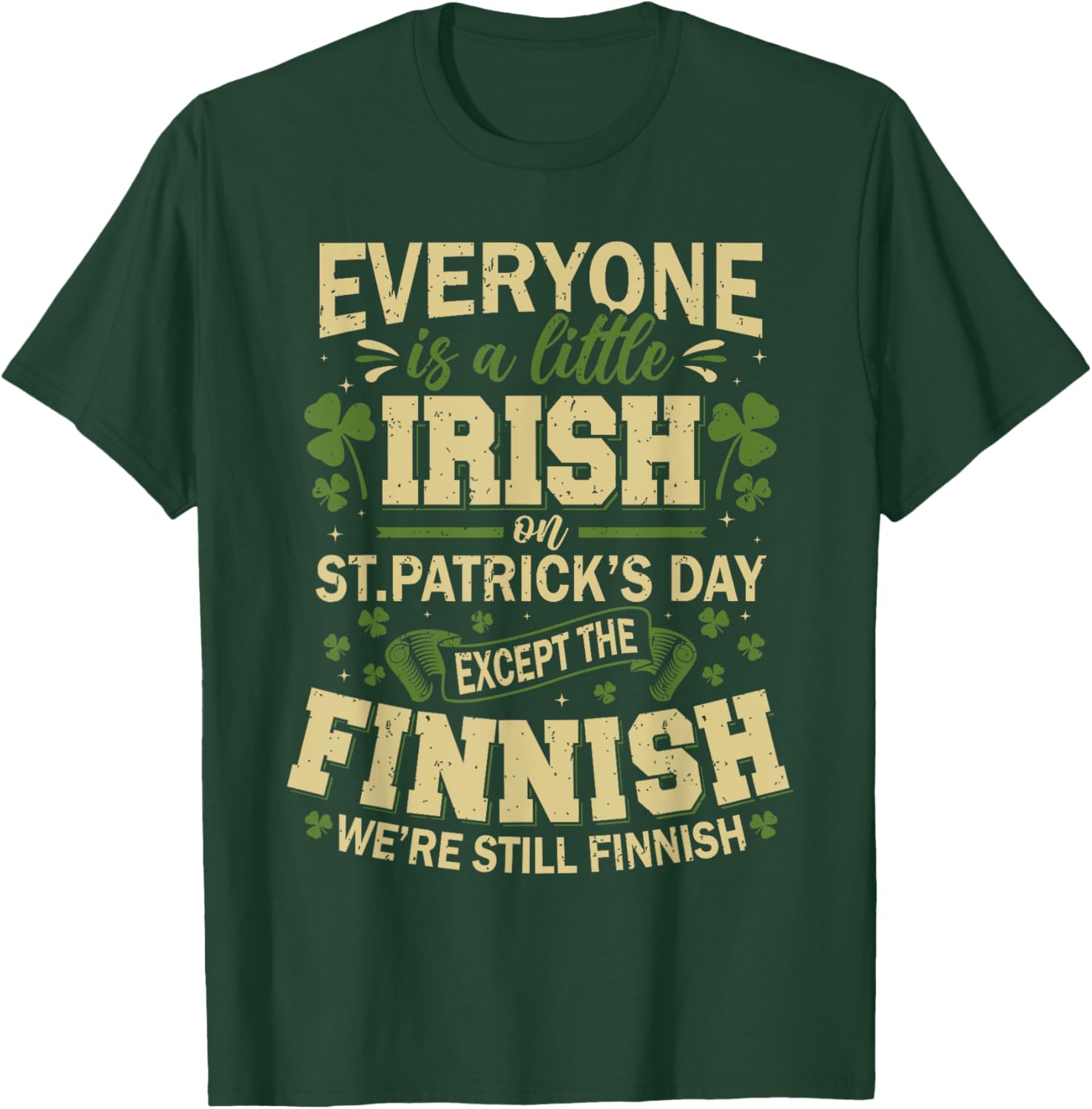 Little Irish Everyone T-Shirt for St. Patrick's Day Fun - 9