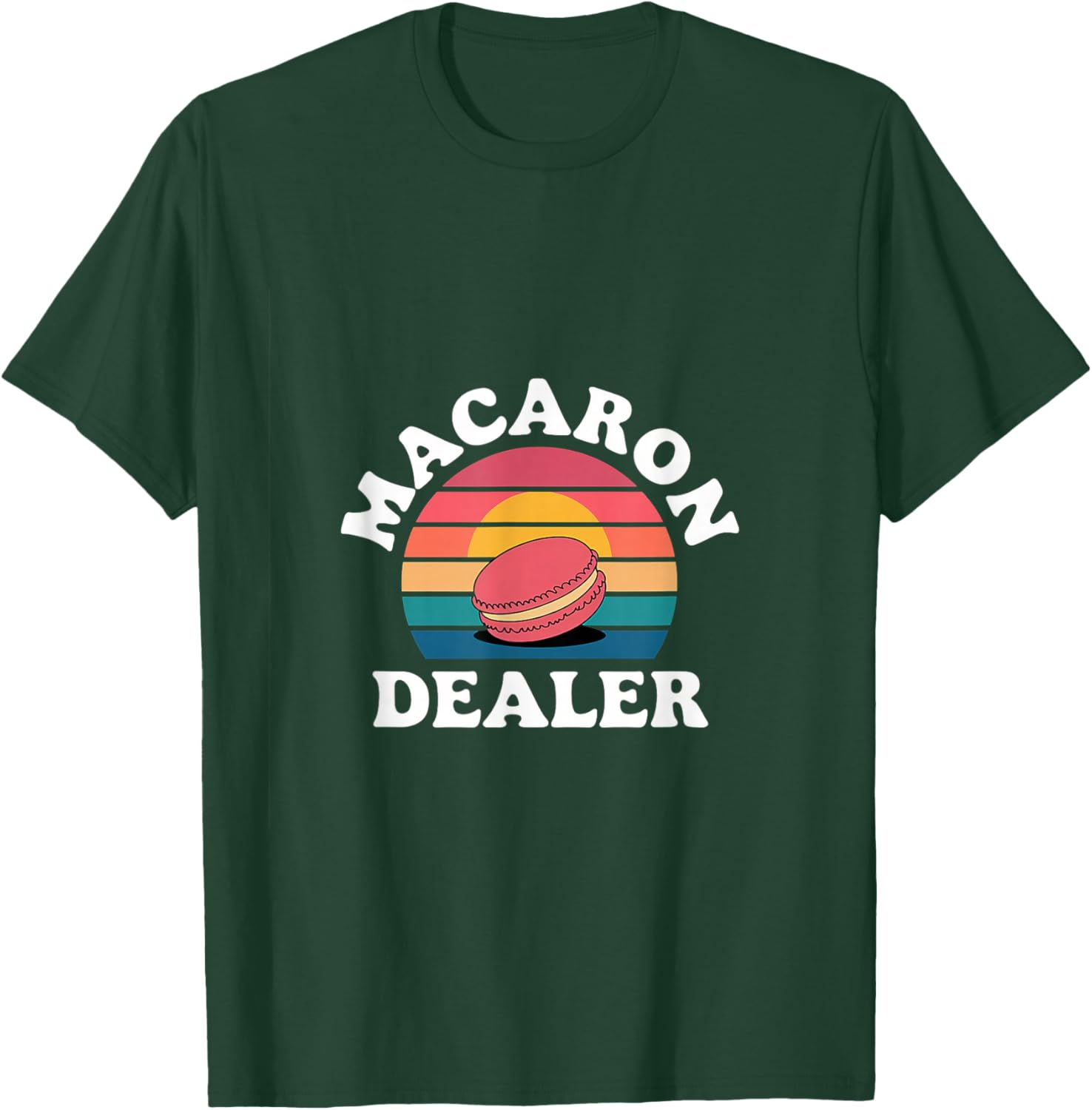 Macaron Dealer Baker Pastry Chef T-Shirt for Baking Enthusiasts - 3