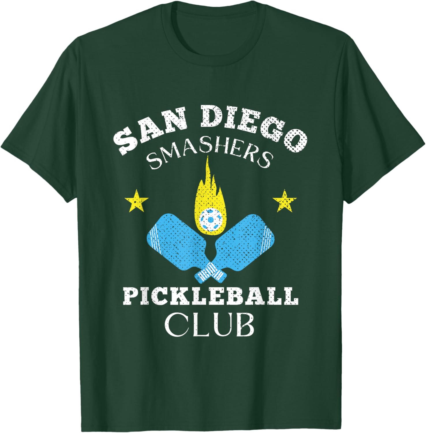 Pickleball Club Smashers T-Shirt for San Diego Fans and Players - 19