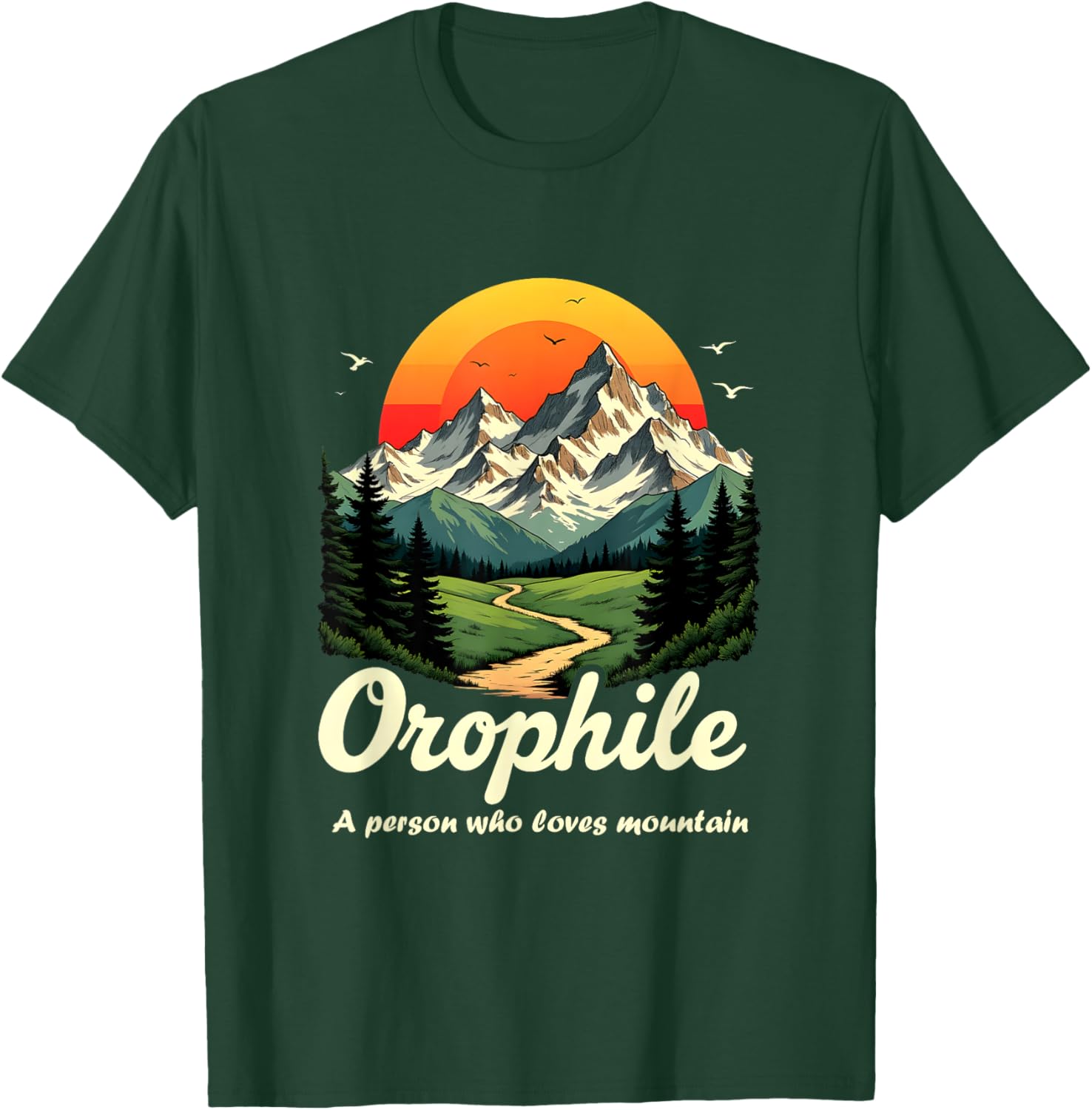 Mountain Lover T-Shirt for Outdoorsy Orophiles - Nature Gift Idea - 9