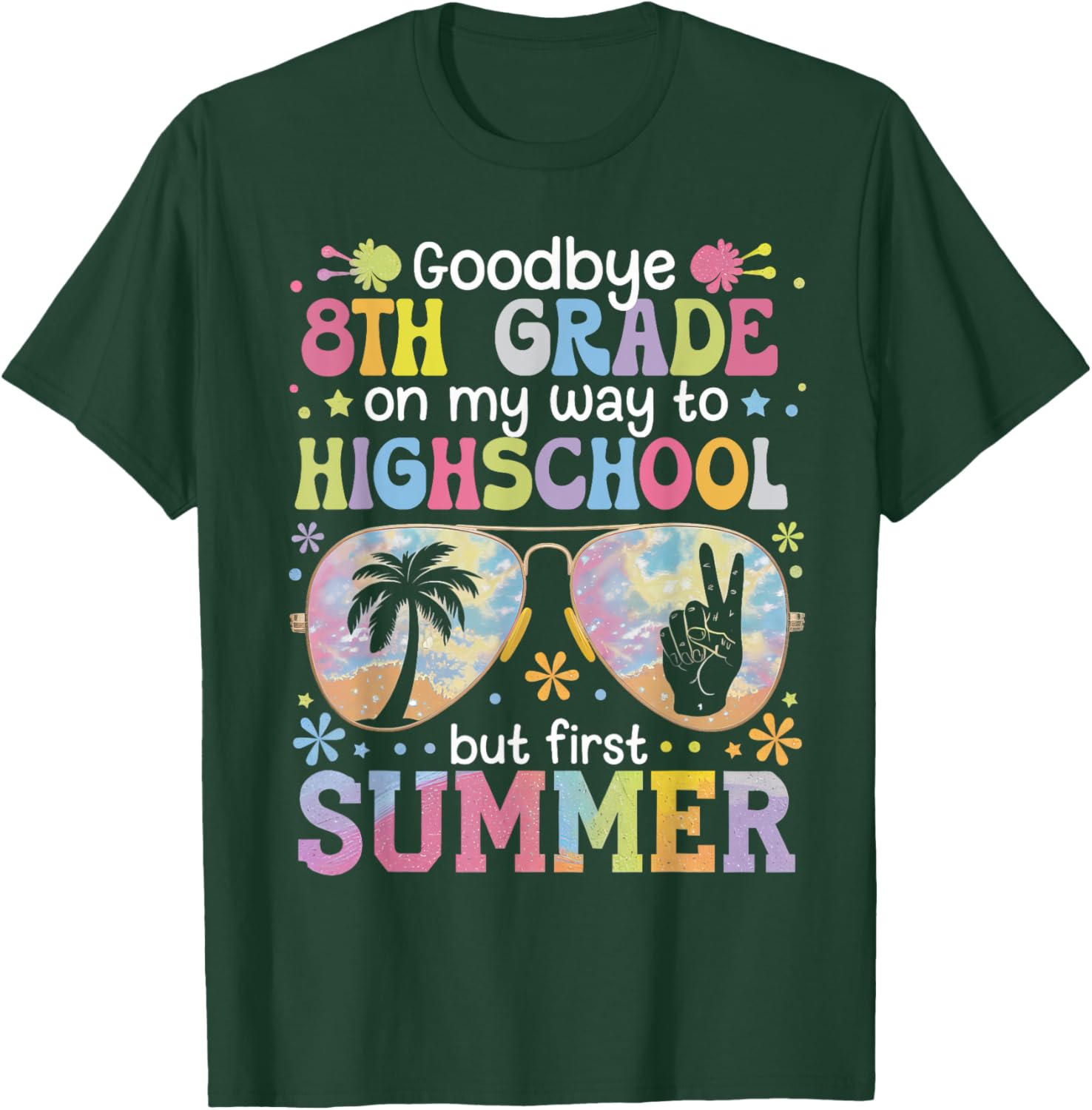 Goodbye 8th Grade T-Shirt for Last Day of School Celebrations - 5