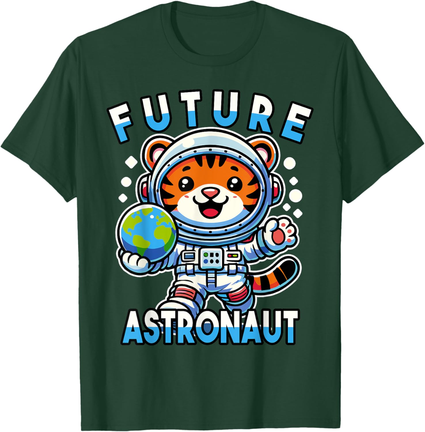 Future Astronaut Space Explorer Kids T-Shirt for Young Adventurers - 8