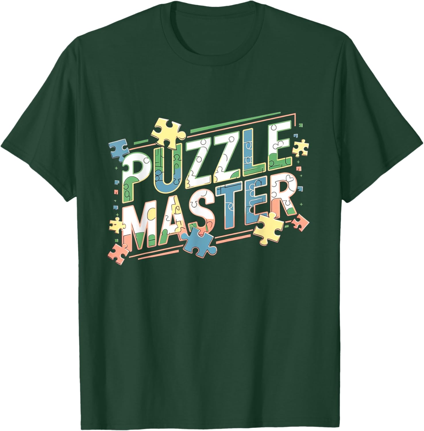 Funny Puzzle Master Jigsaw Puzzle T-Shirt for Creative Minds - 5