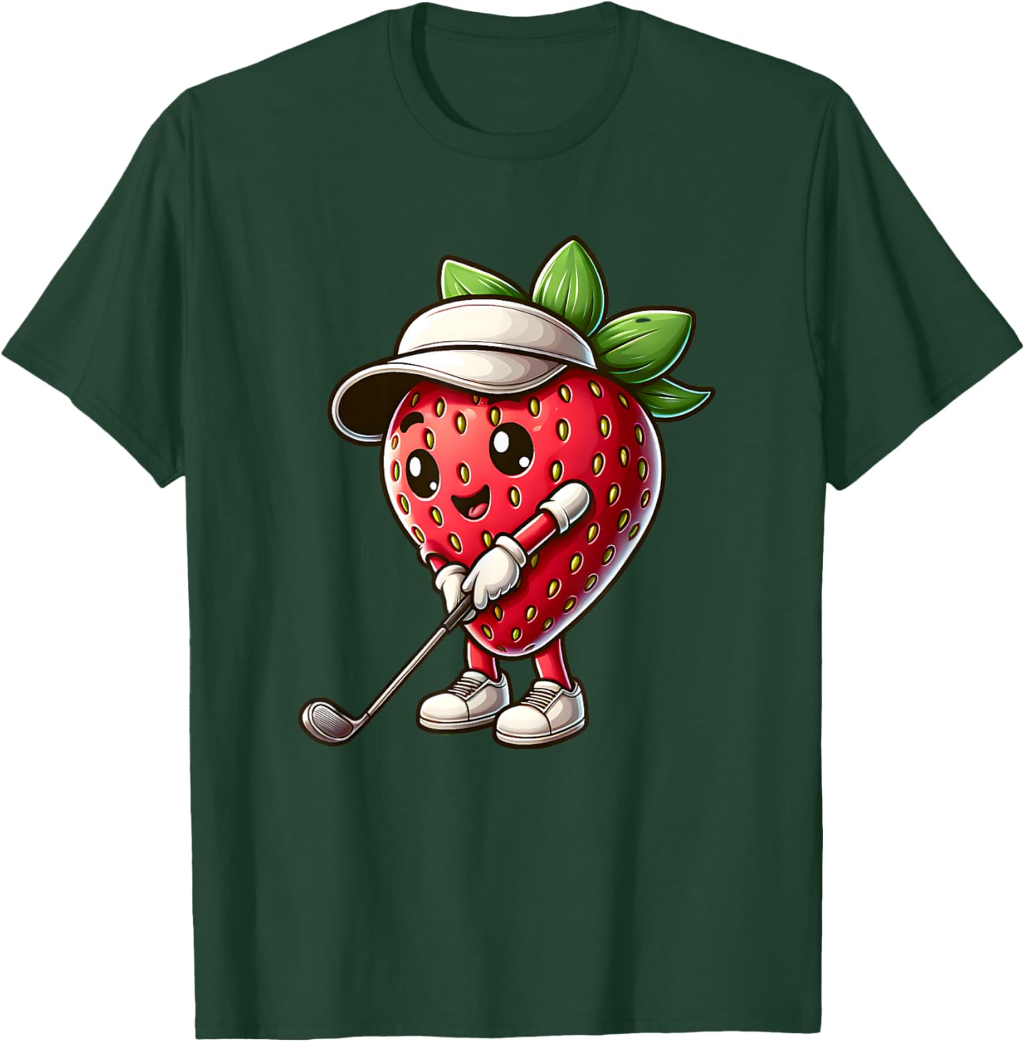 Funny Strawberry Golf Buddy T-Shirt for Golf Lovers and Friends - 26