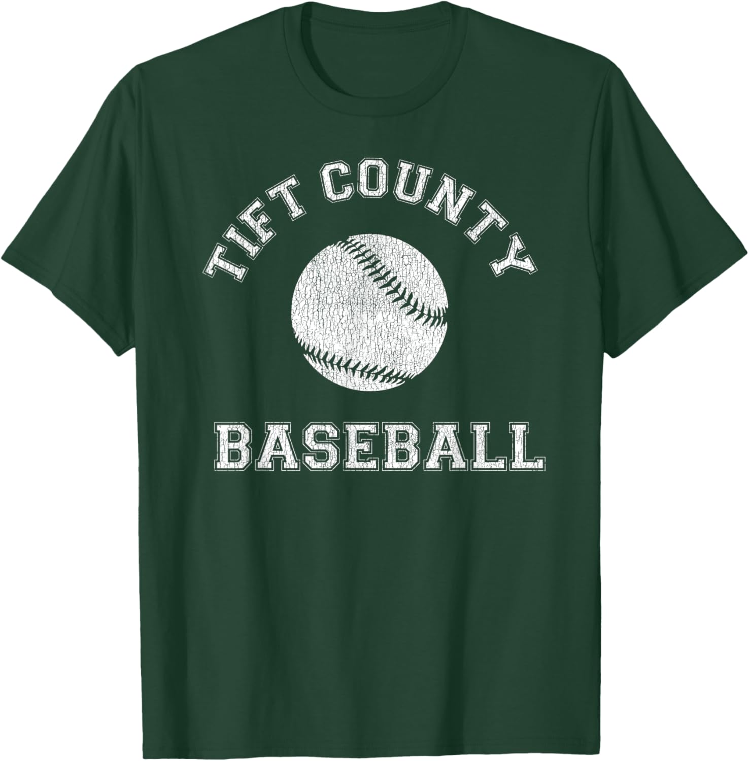 Tift County Baseball Distressed Retro Classic T-Shirt for Fans - 24