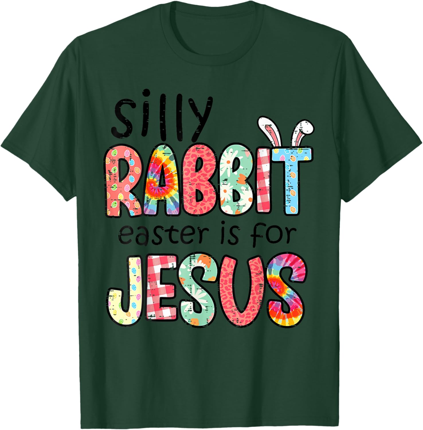 Silly Rabbit Easter T-Shirt for Jesus – Fun Religious Tee for Kids & Adults - 13