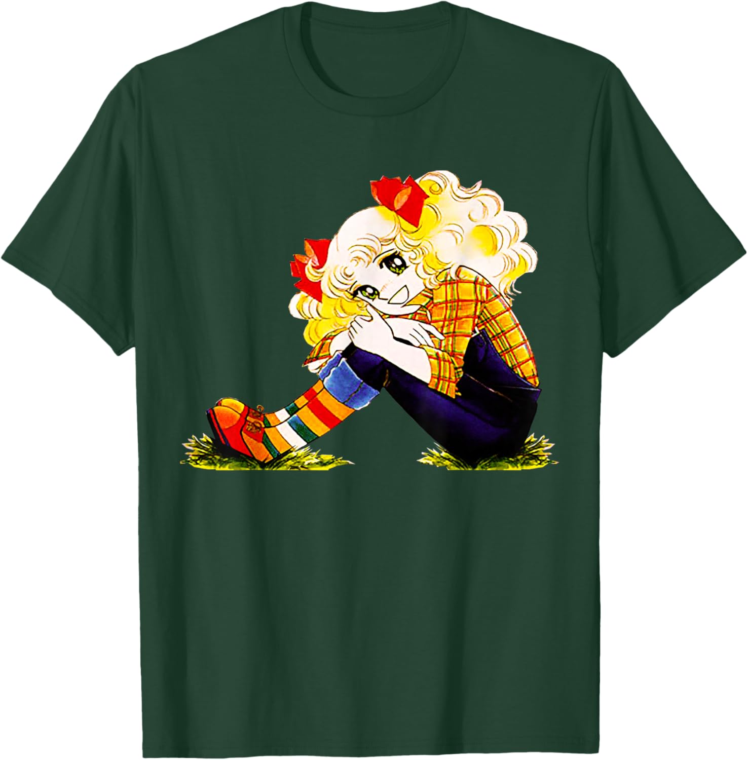 Retro 80s Japanese Candy Anime T-Shirt for Streetwear Lovers - 5