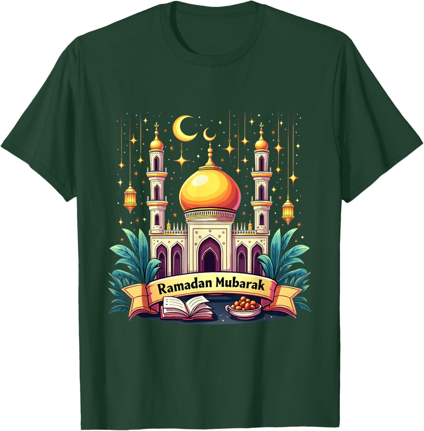 Happy Ramadan Mubarak T-Shirt 2025 Celebrating the Joy of Ramadan - 18
