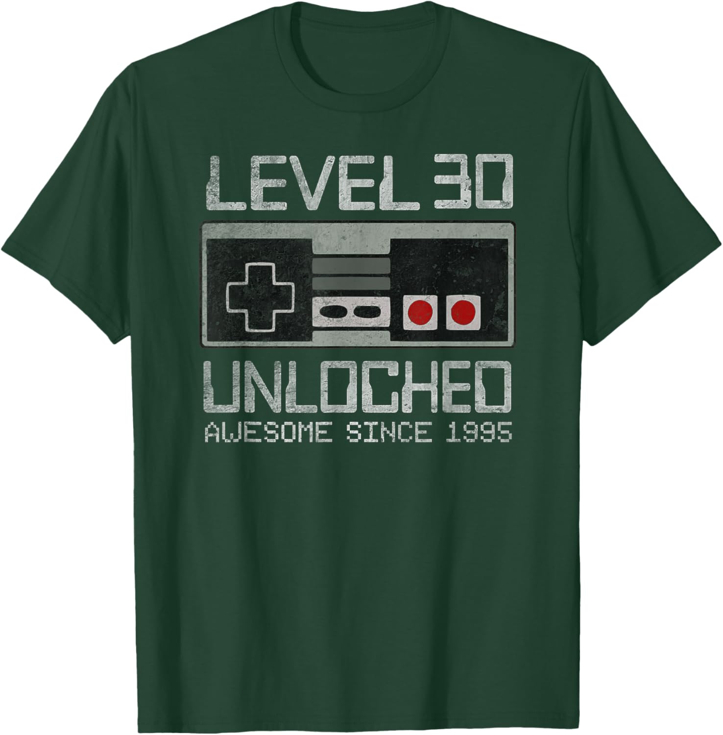 Level 30 Unlocked 30th Birthday Gamer T-Shirt for Men - Fun Gift Idea - 13