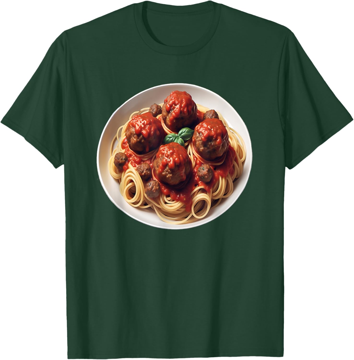 Spaghetti and Meatballs T-Shirt Fun Foodie Apparel for Pasta Lovers - 22