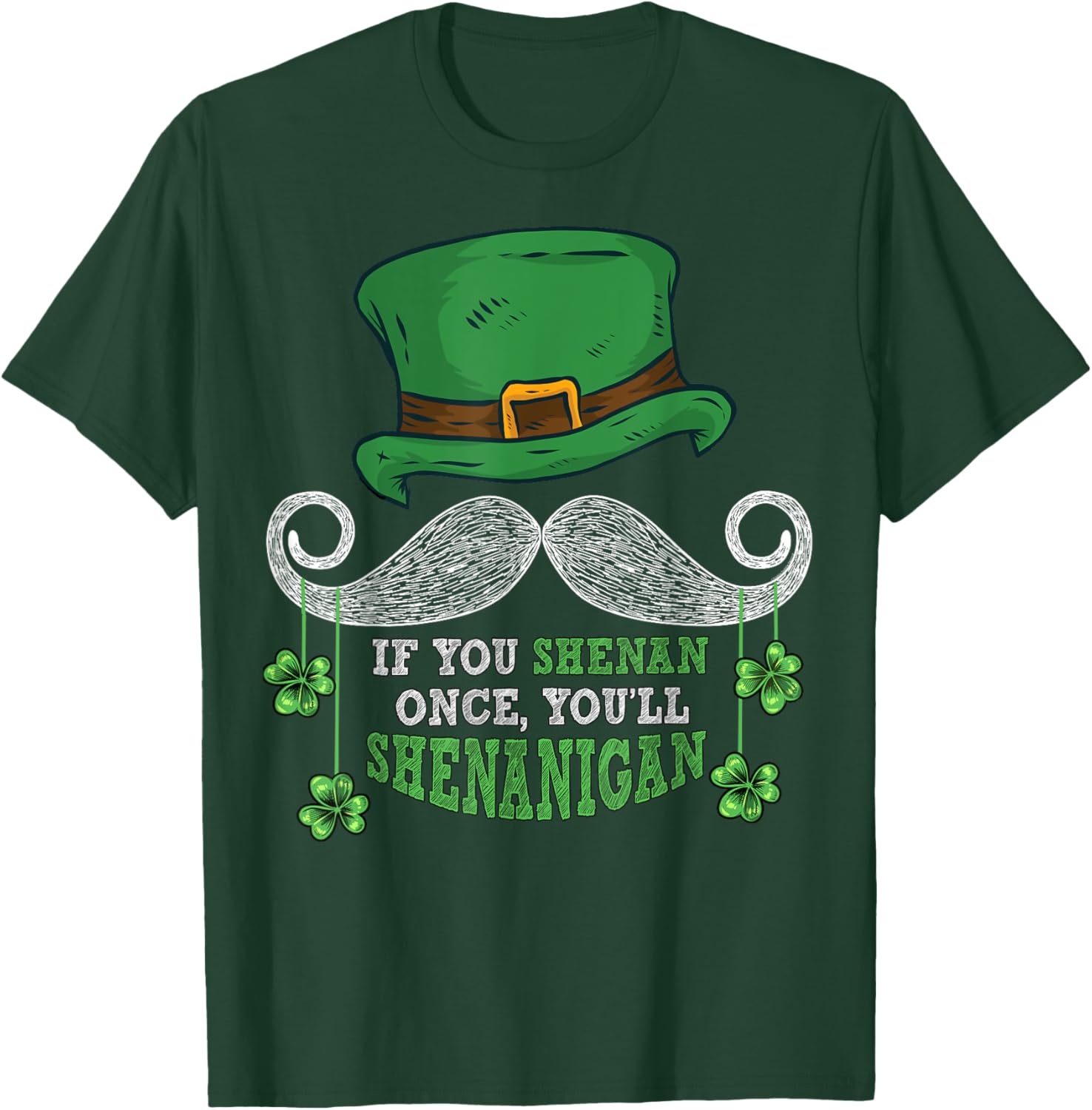 Funny St. Patrick's Day Shenanigan T-Shirt for Festive Fun - 5