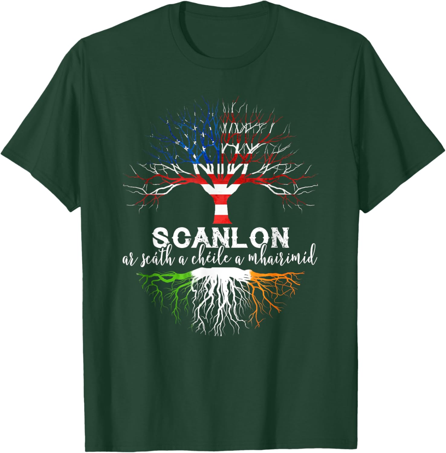 Scanlon Irish Family Name T-Shirt Celebrate Your Irish Roots in Style - 5