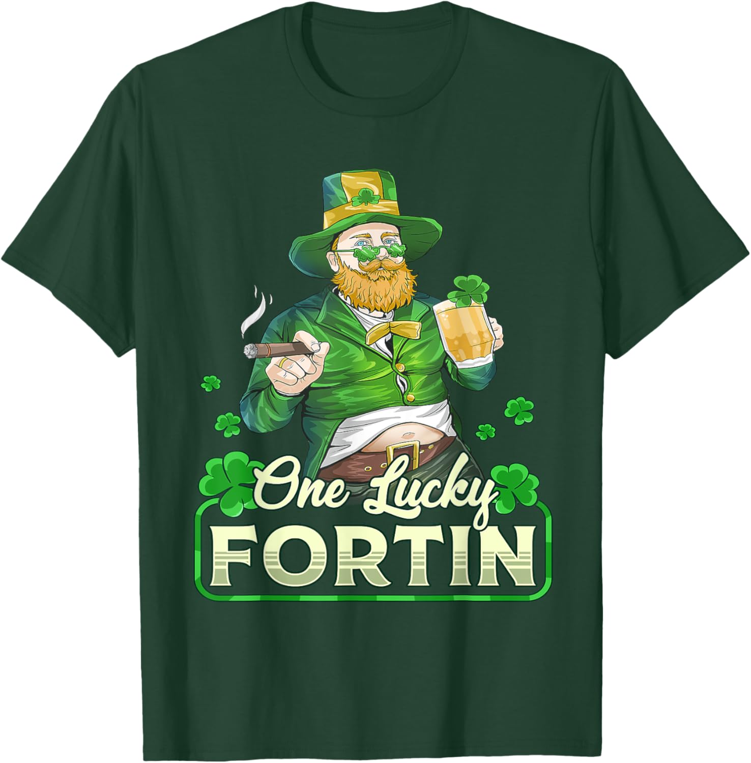 One Lucky Fortin St. Patrick's Day T-Shirt for the Whole Family - 2