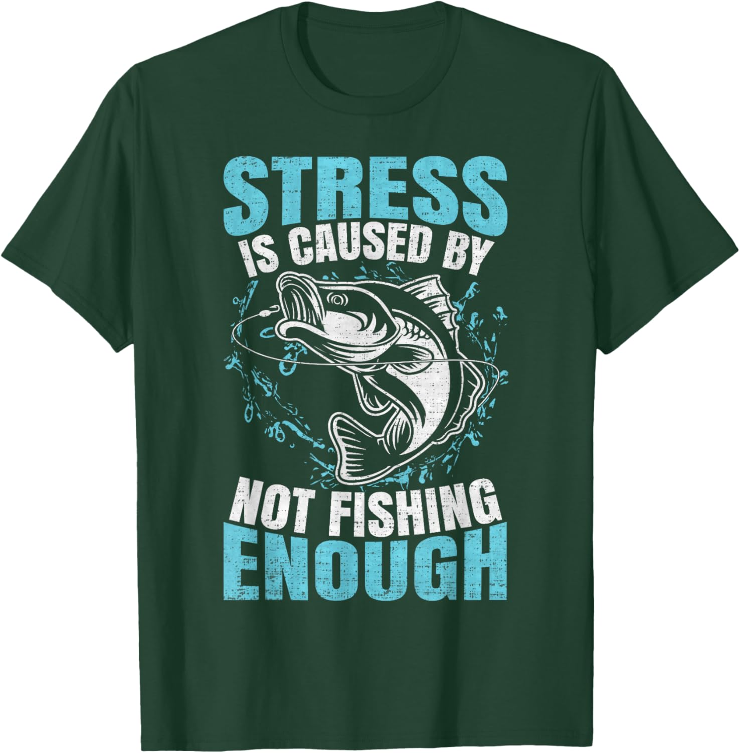 Funny Bass Fly Fishing T-Shirt for Men and Women - Perfect Gift for Anglers - 8