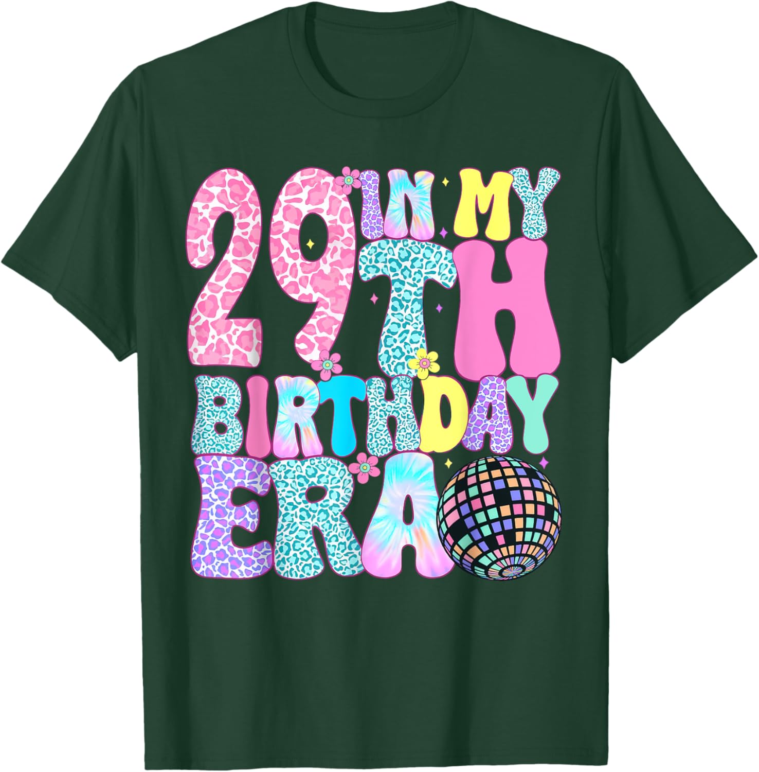 In My 29th Birthday Era T-Shirt for 29 Year Old Birthday Girl 1996 - 5