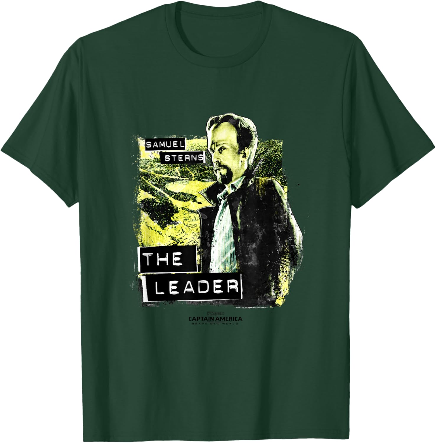 Marvel Captain America Brave New World Samuel Sterns Leader T-Shirt for Fans - 23