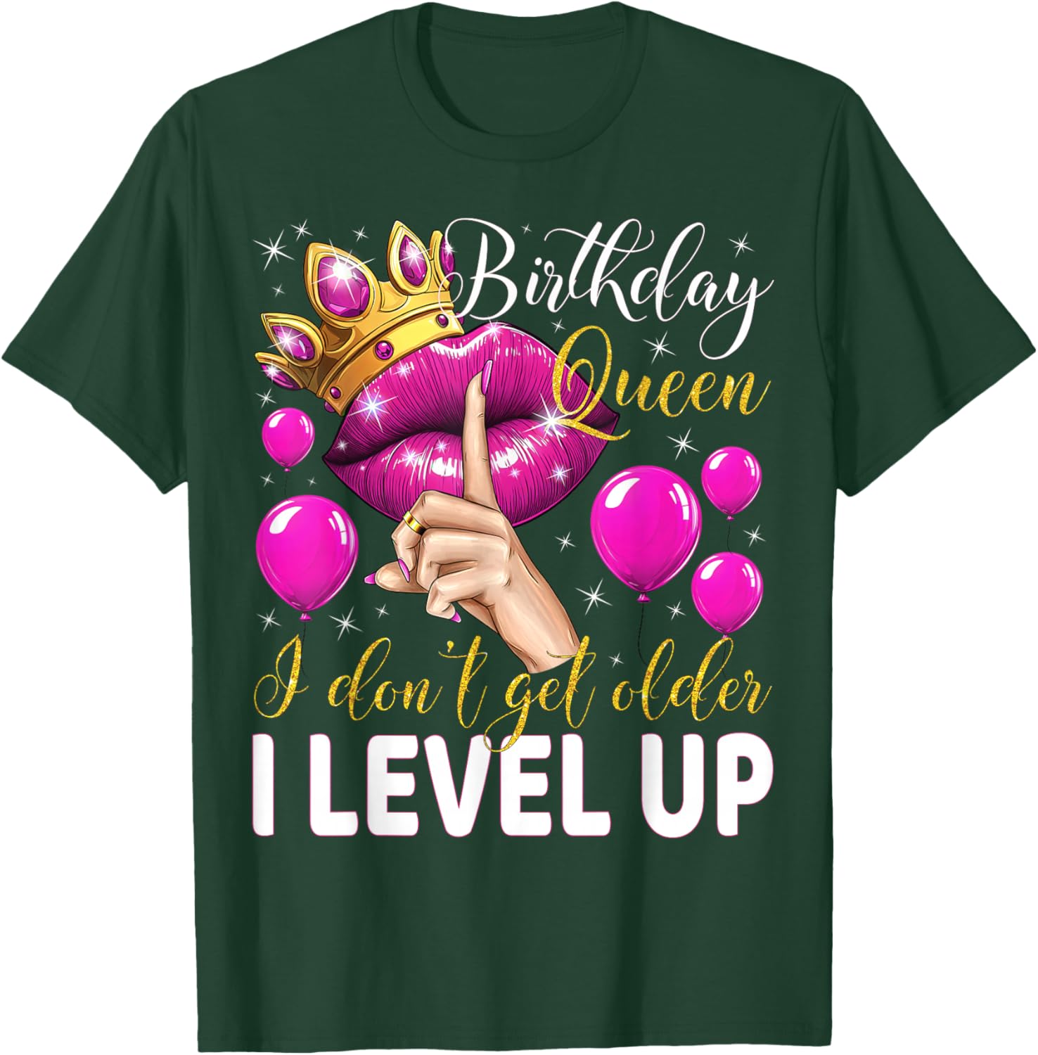 Birthday Queen Level Up T-Shirt for Fun Birthday Celebrations - 2