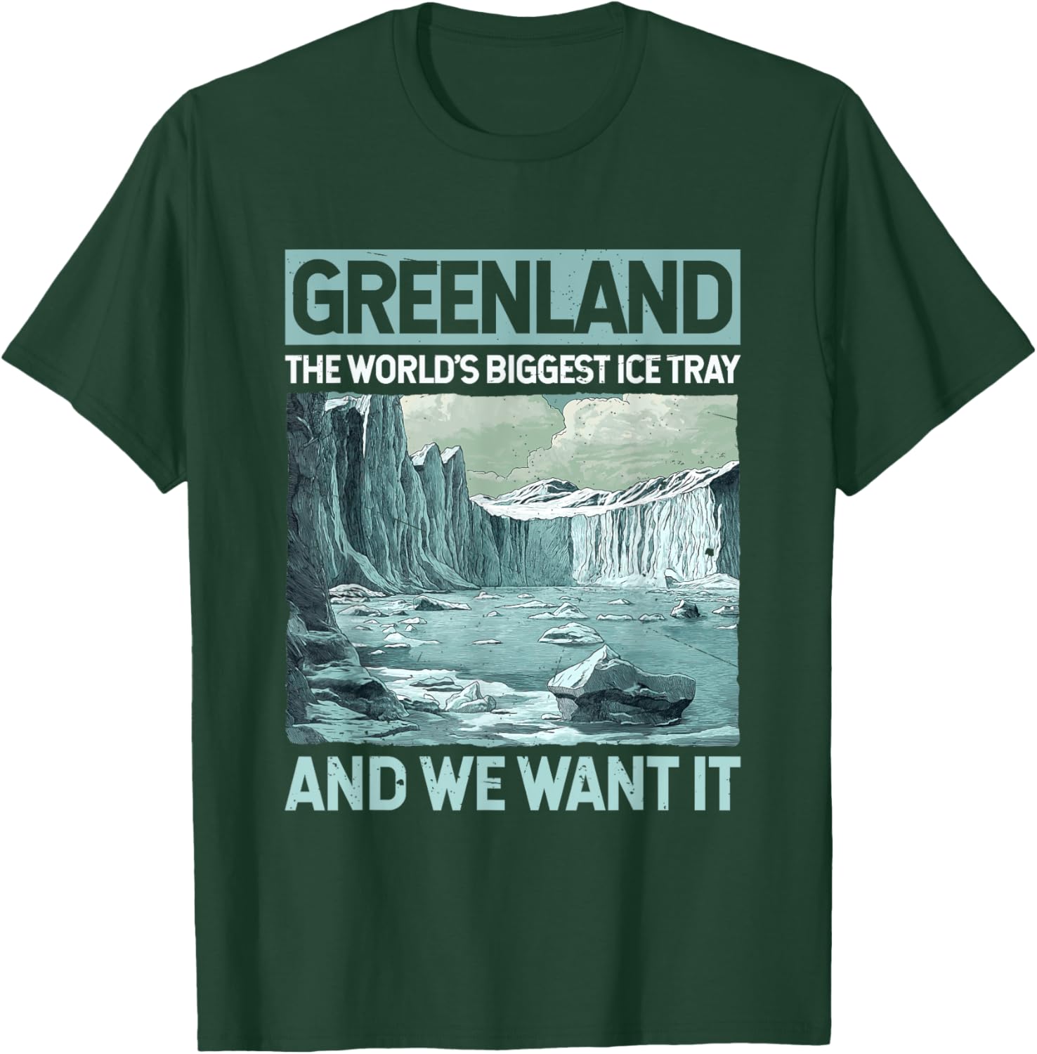 World's Biggest Ice Tray Costume T-Shirt for Fun Celebrations - 16