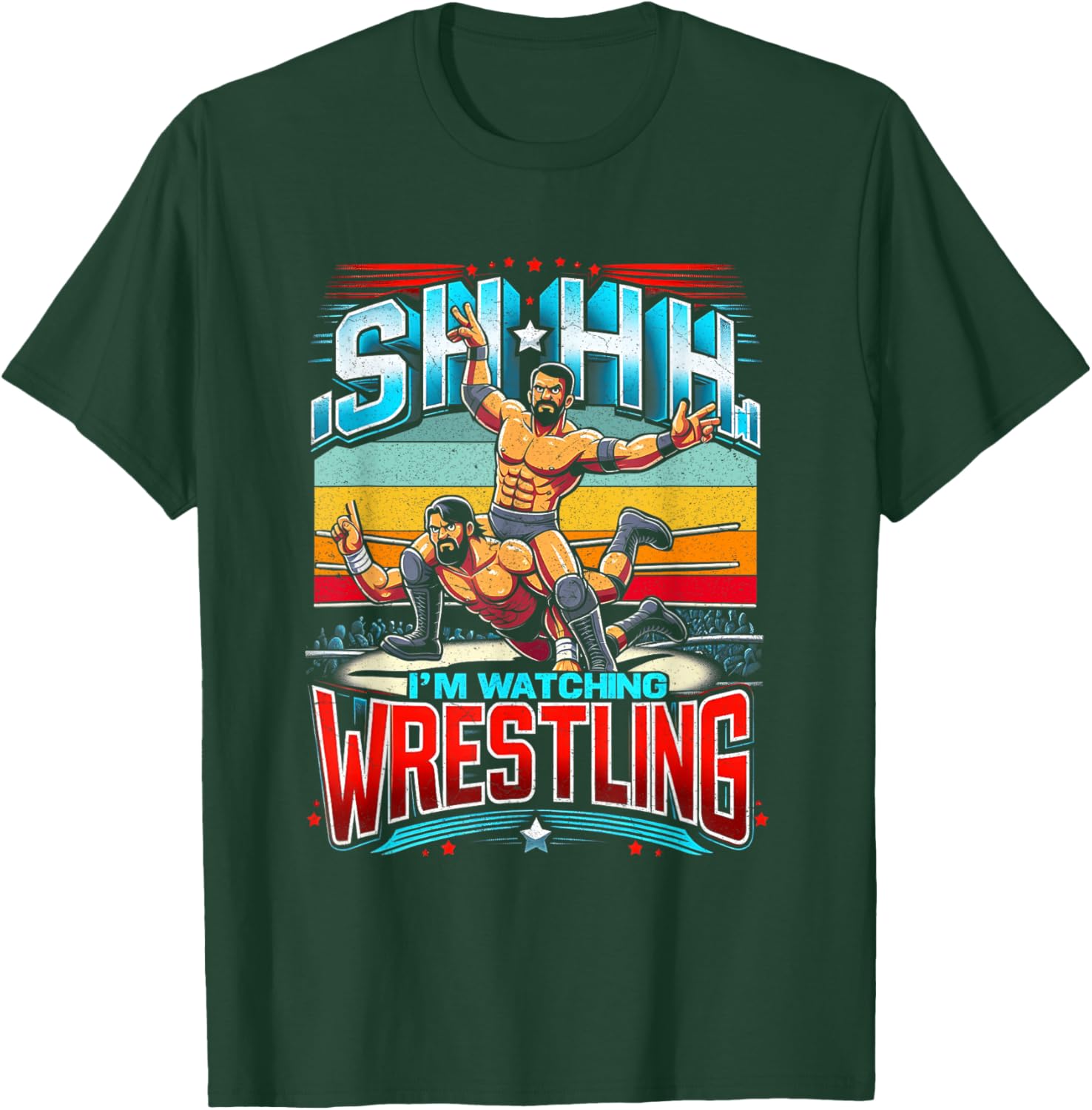 Watch Wrestling with Style - Sport Performance T-Shirt for Fans - 6