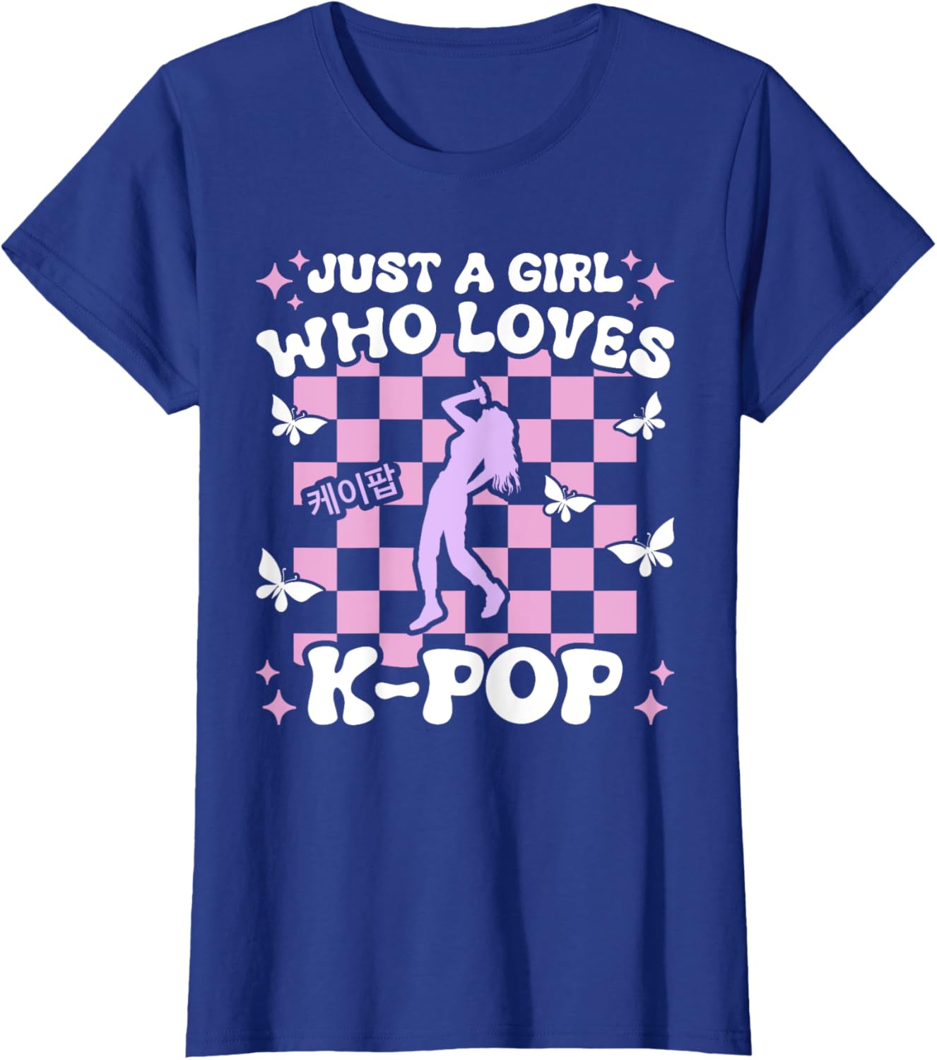 Just A Girl Who Loves K-Pop Girls Cute Teen K-Pop T-Shirt for Kids - 9