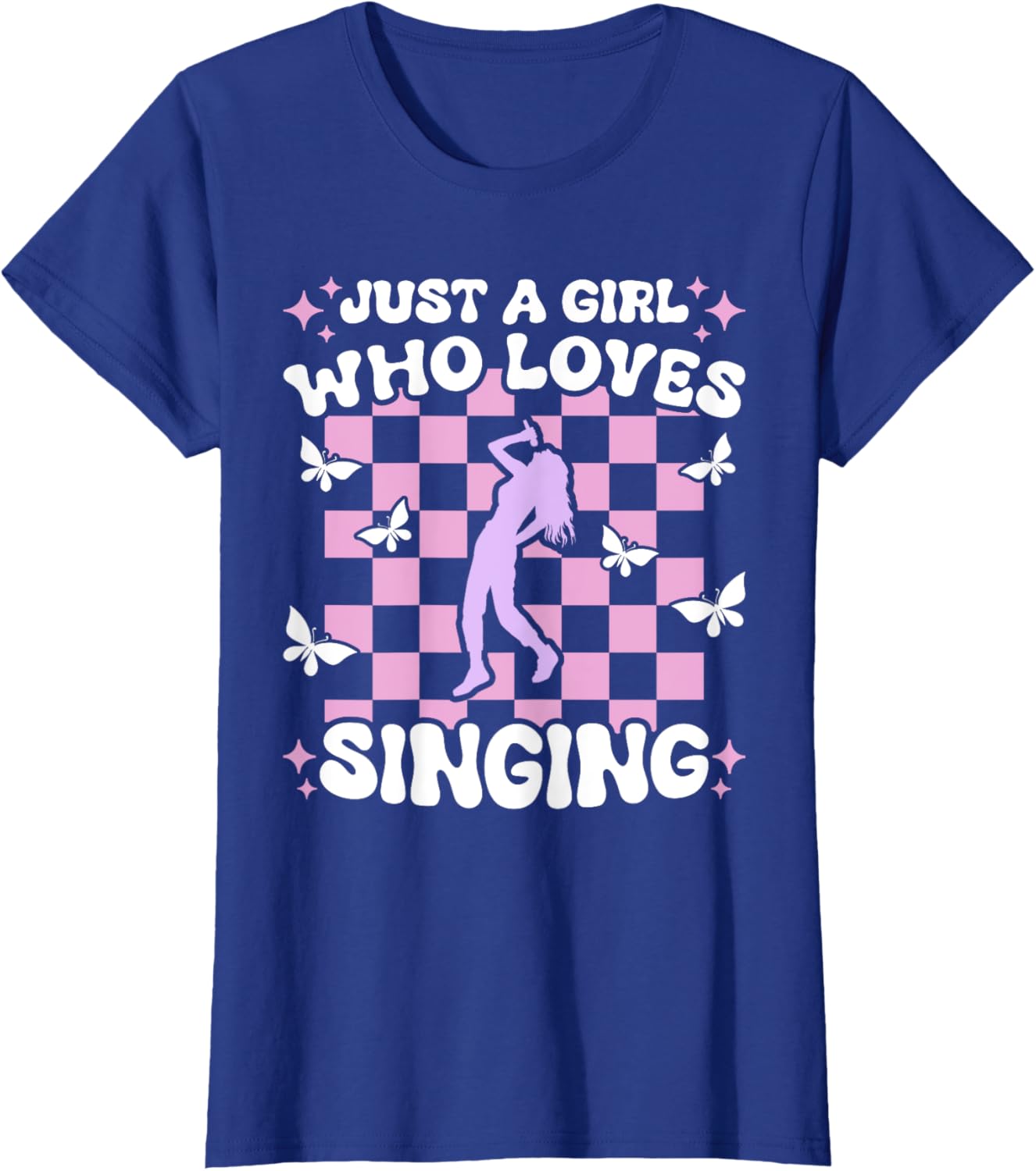 Just A Girl Who Loves Singing Girls T-Shirt for Music Lovers - 16