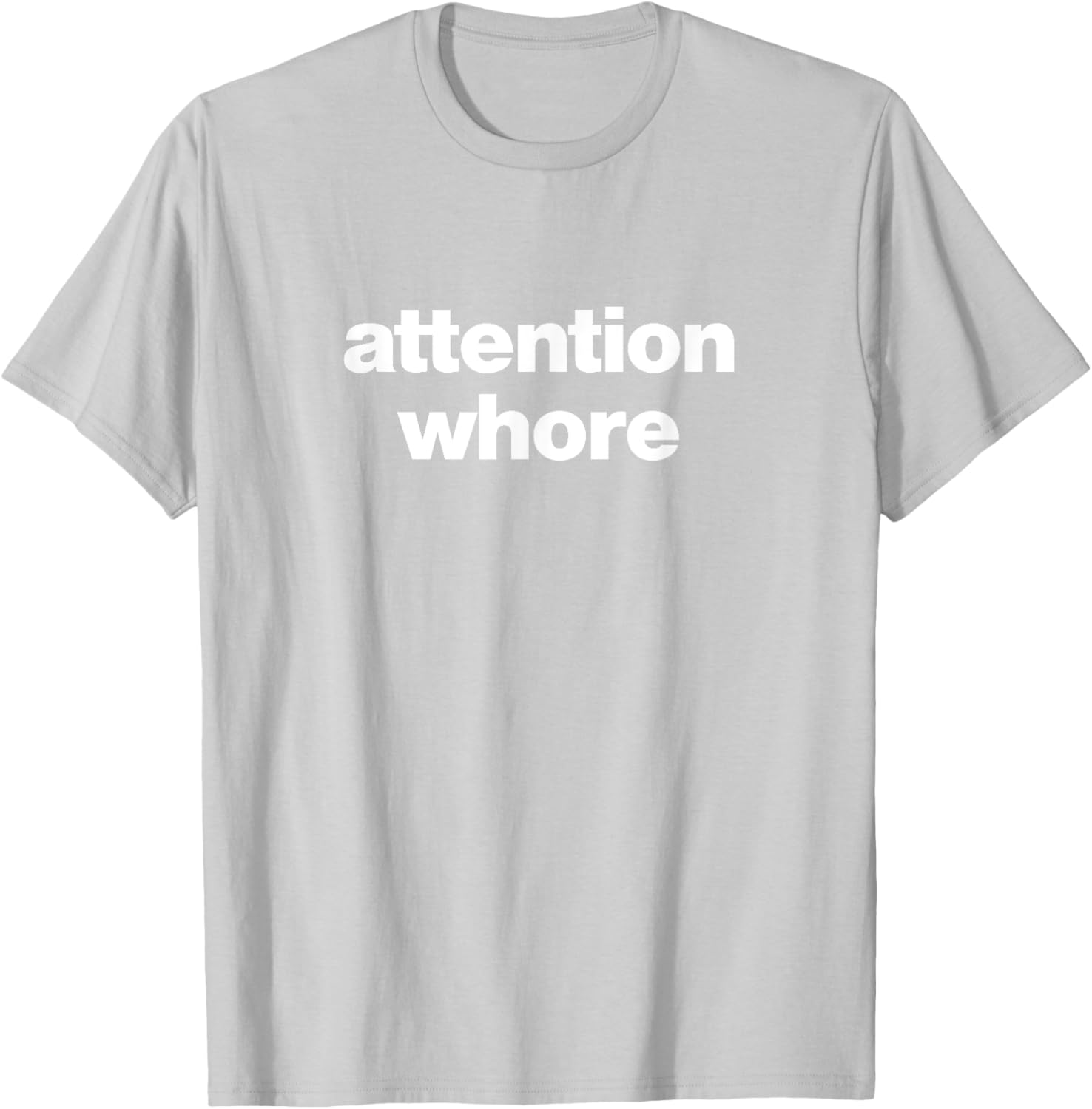 Y2K Aesthetic Attention Whore Graphic T-Shirt for Trendy Style - 22
