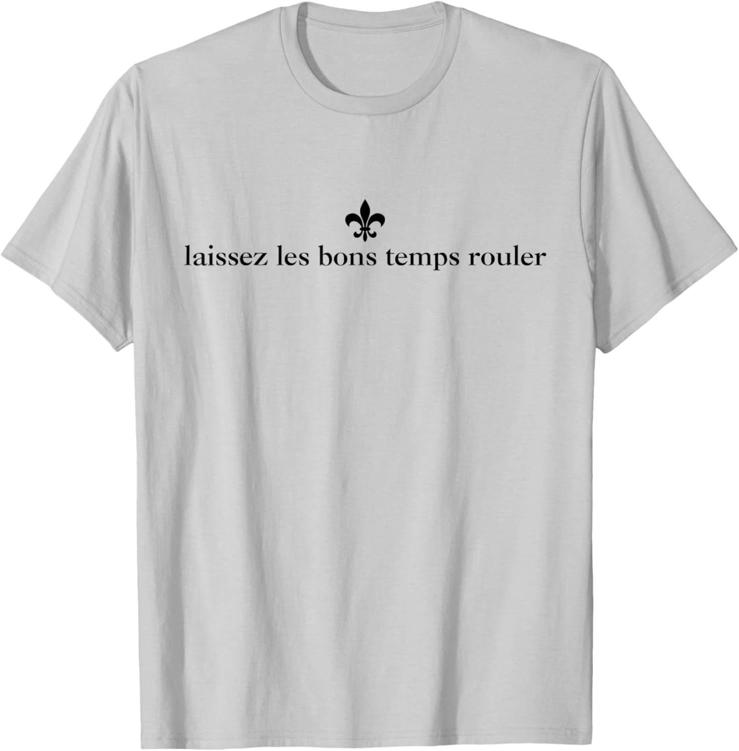 Minimalist Mardi Gras Women's T-Shirt - Laissez Les Bon Temps Rouler Design - 9