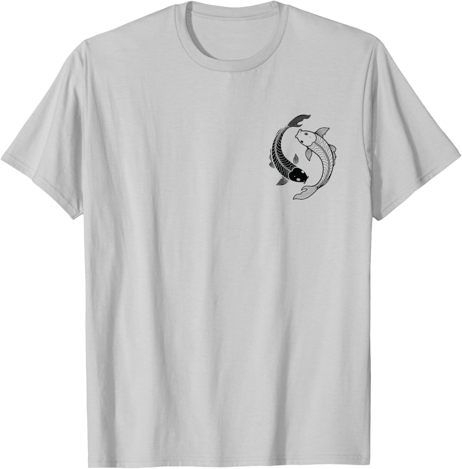 Yin Yang Koi Fish T-Shirt for Unique Style and Comfort - 1