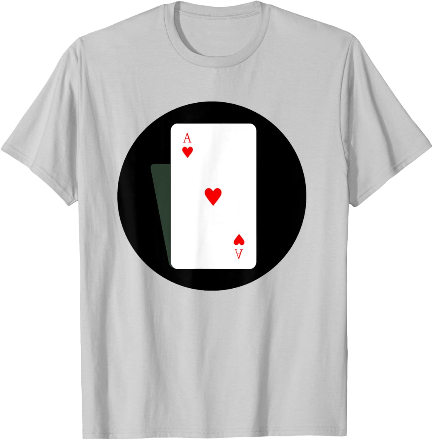 Ace of Hearts T-Shirt for Stylish Comfort in Clothing and Accessories - 22