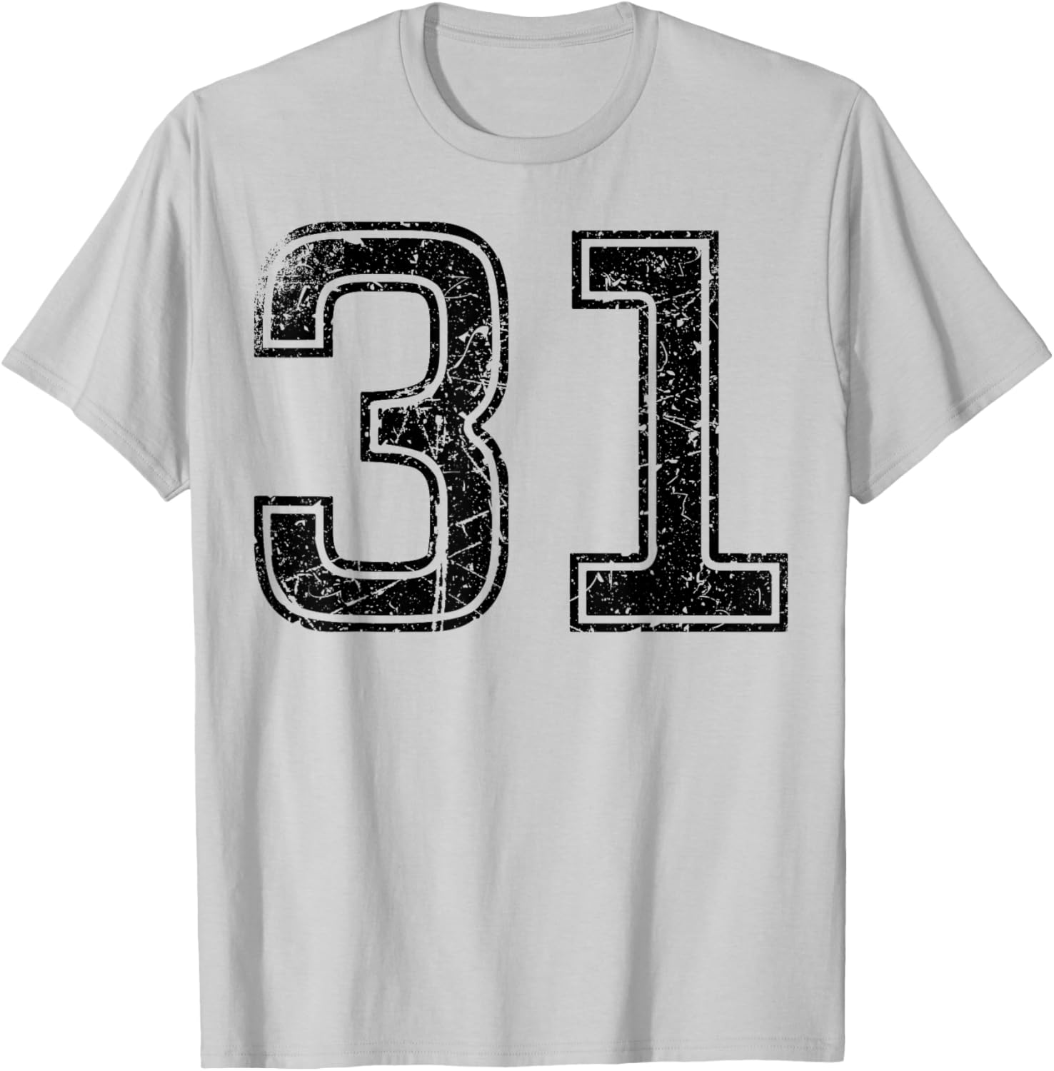 Vintage Sport Black Number 31 T-Shirt for Casual Style Enthusiasts - 22